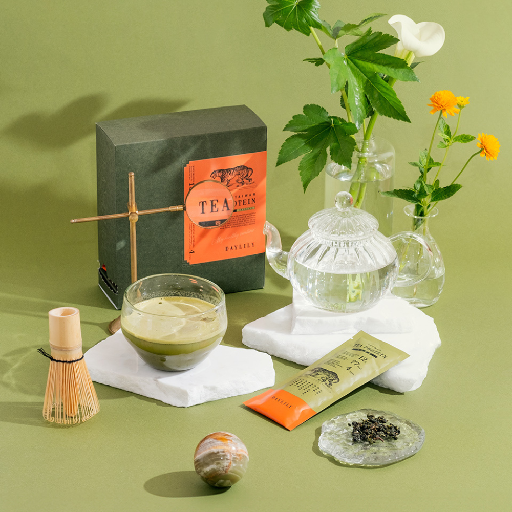 Amazon | DAYLILY (デイリリー) 甘くないプロテイン 砂糖不使用 台湾茶