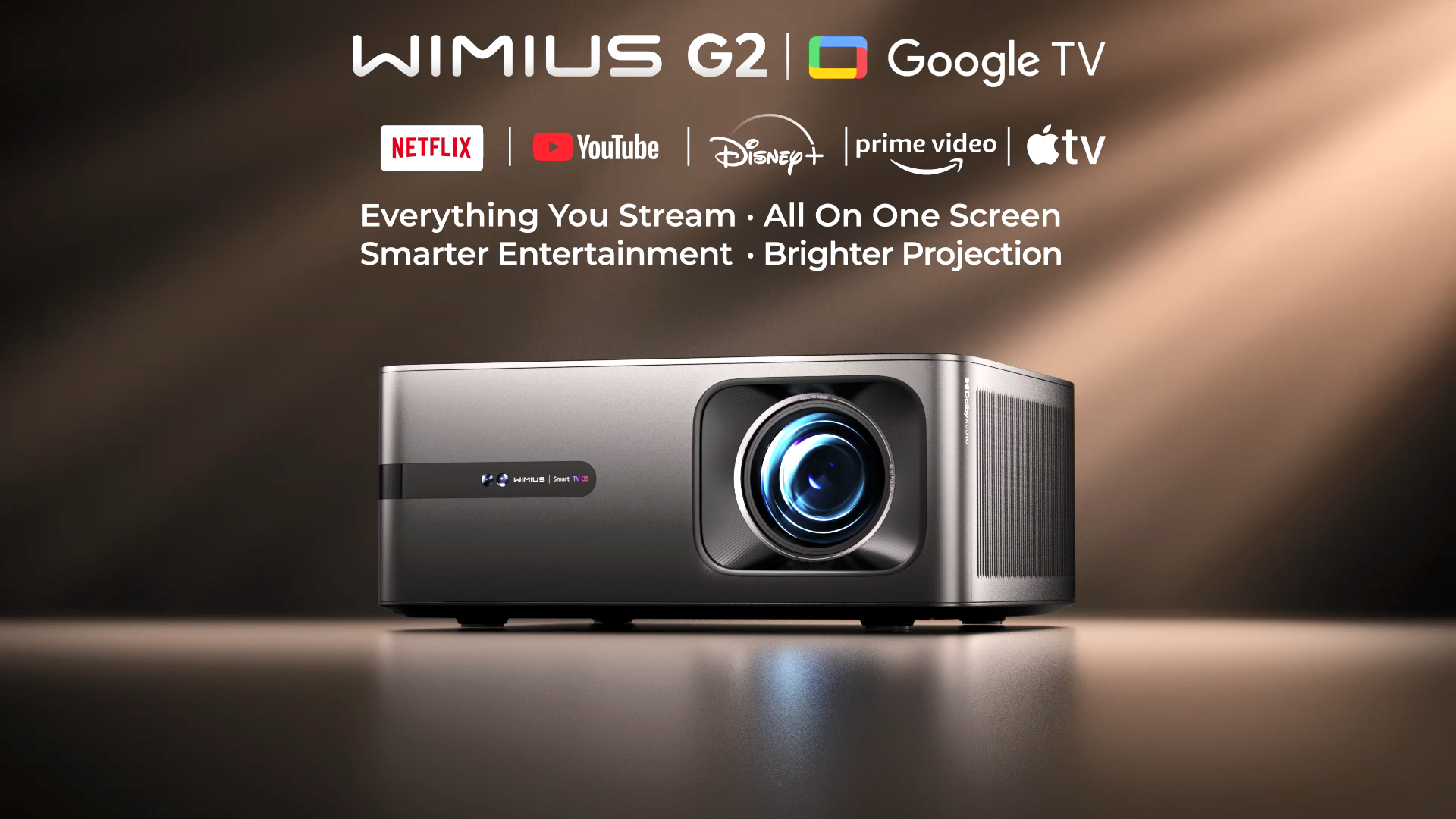 Amazon.com: WiMiUS G2 Official Google TV 14.0 Projector, 4K