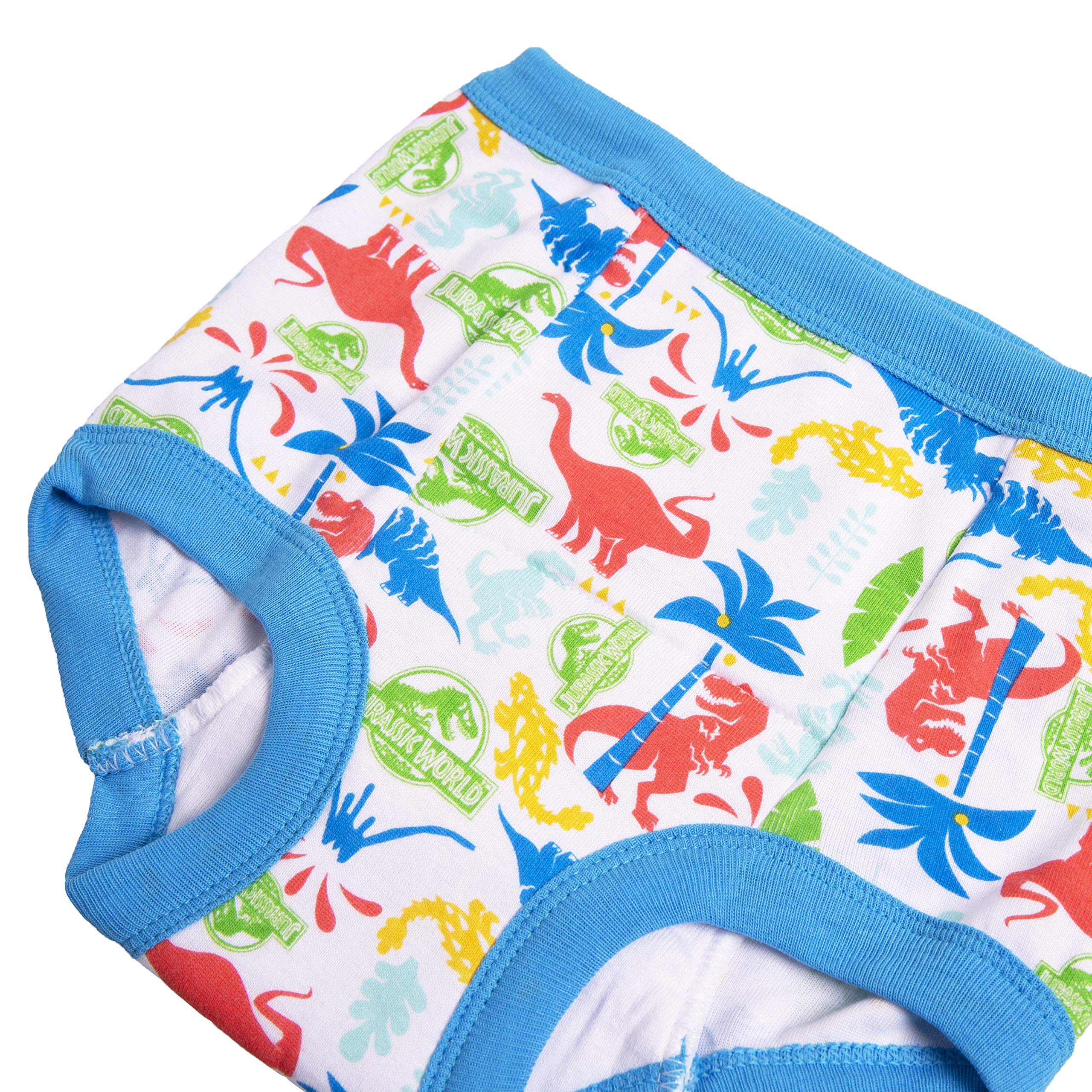 Jurassic World Boys' Toddler Potty Training Pants, Jrssic3pk, 4T