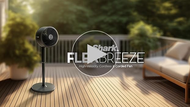 SILEX HANDYBREEZE 扇風機 Amazon.com: Shark FlexBreeze - Indoor & Outdoor Fan, Corded