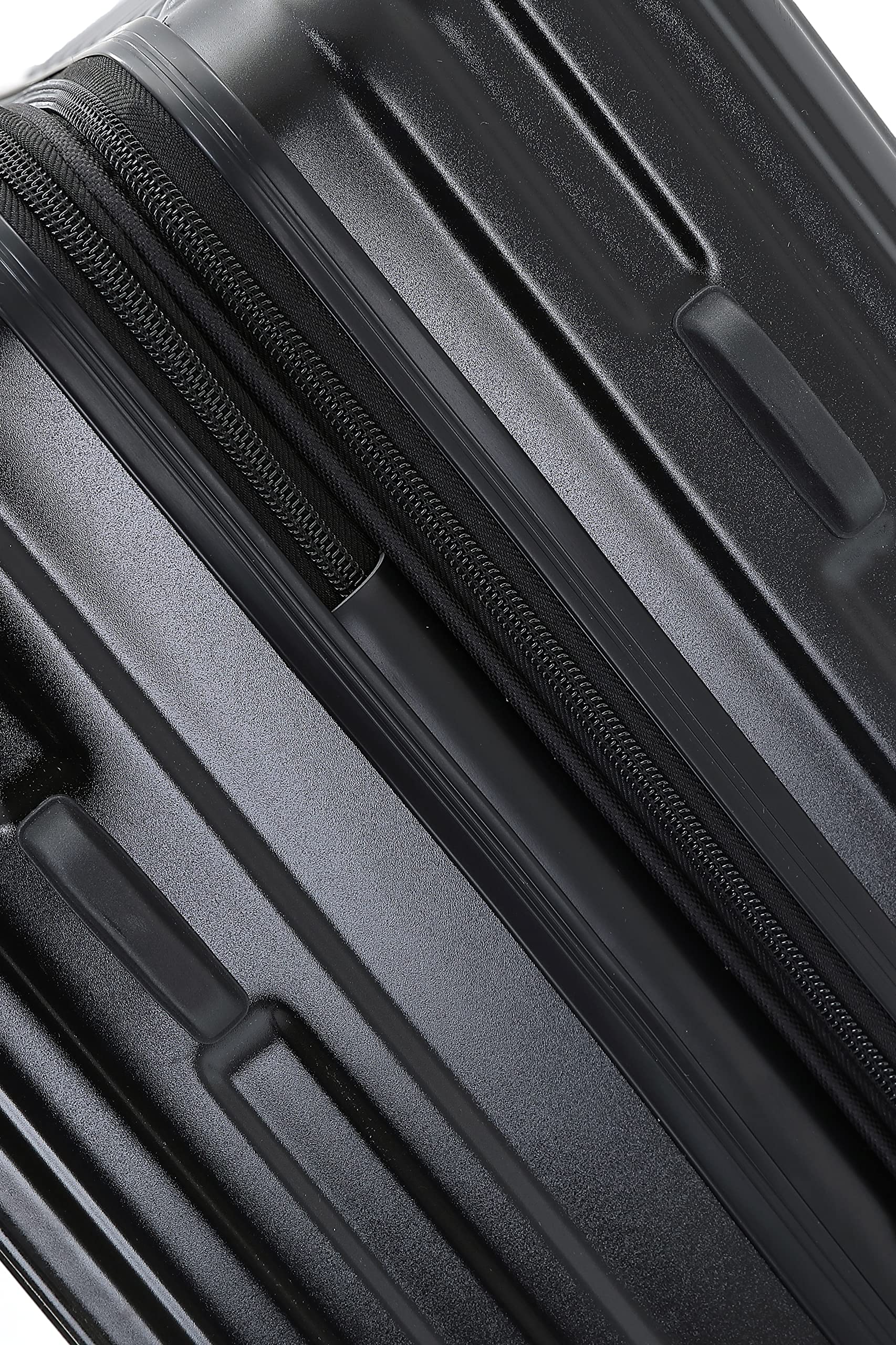 Münicase XL Hartschalenkoffer 76 cm Erweiterbar TSA-Schloss Leise Doppelrollen Reisekoffer Schwarz