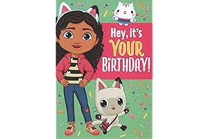 Gabby's Dollhouse Birthday Invitation Card