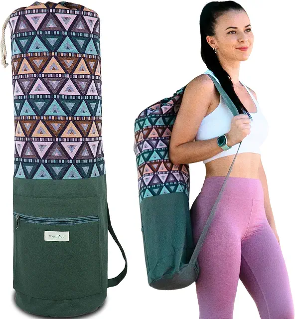 Bolsa Yoga Thermikoa: Funda Esterilla con Bolsillo, Ligera y Espaciosa