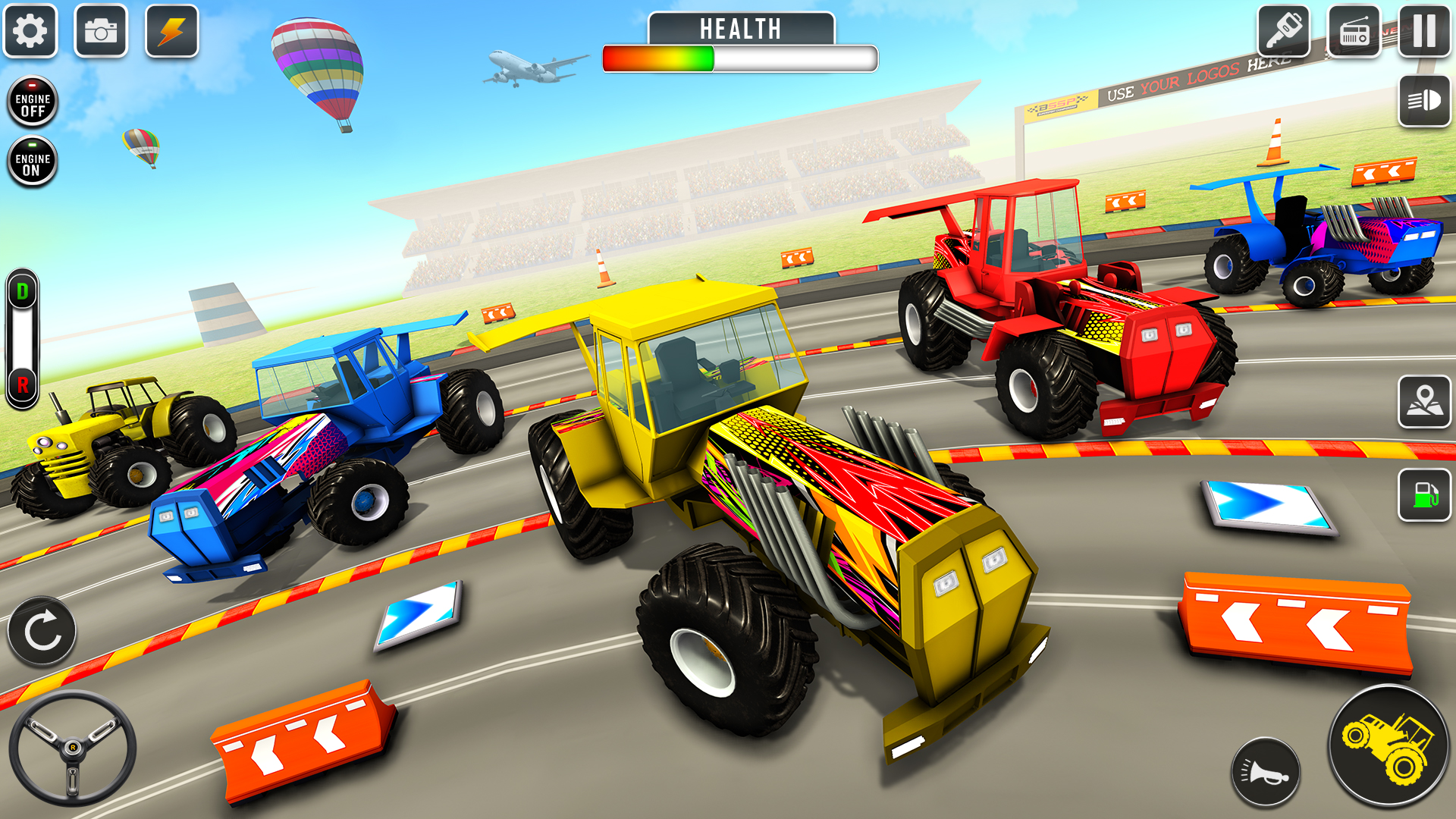 Real Tractor Race Driving Simulator: Ultimate Turbo Tractor Stunt with ...