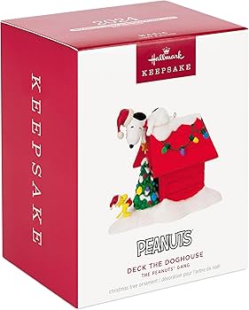 Hallmark Keepsake Mini Ornamenti Natalizi 2024, Set Da 2 Con Sally E Pigpen Dei Peanuts, Regalo Per Fan - 3