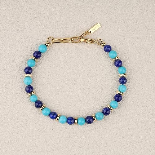 Miniatura 4 de GAVU Pulsera de cuentas de acero inoxidable para hombre