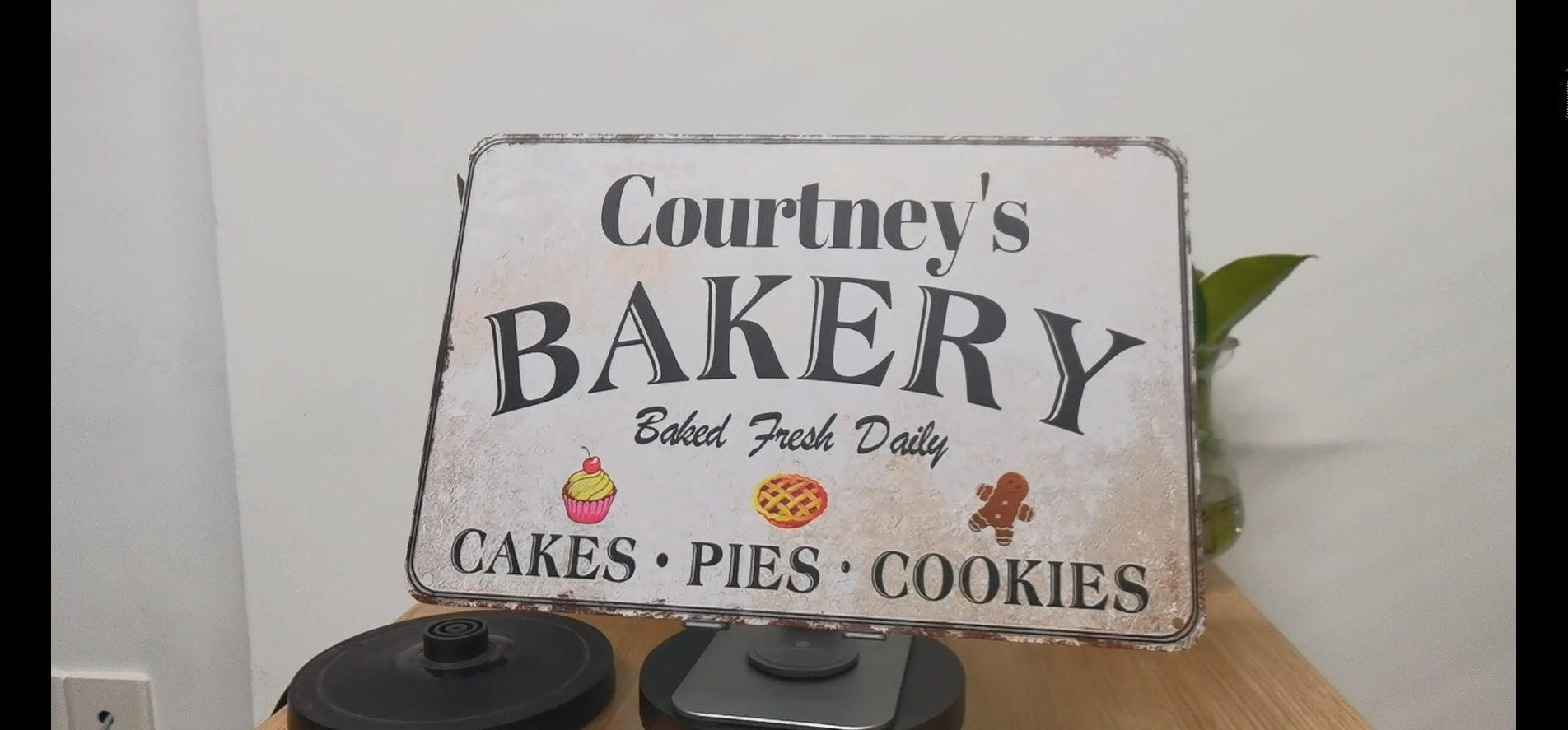 Bake Sale Signs Rustic