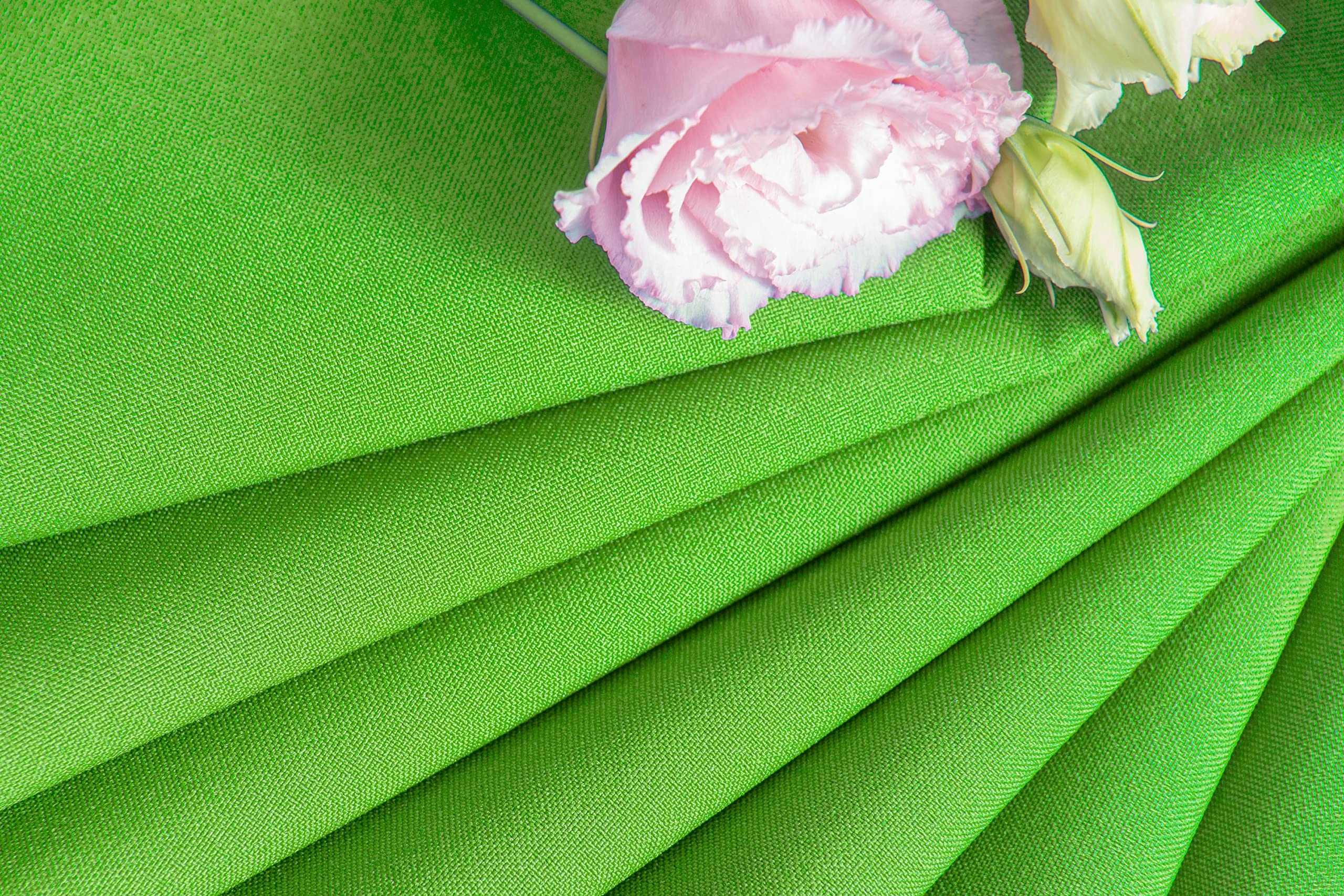 NIBLO Tablecloth, Table Runner, Table Linen, Table Decoration, Tablecloth (Celadon Green, Tablecloth - 140 x 350 cm) - Image 4