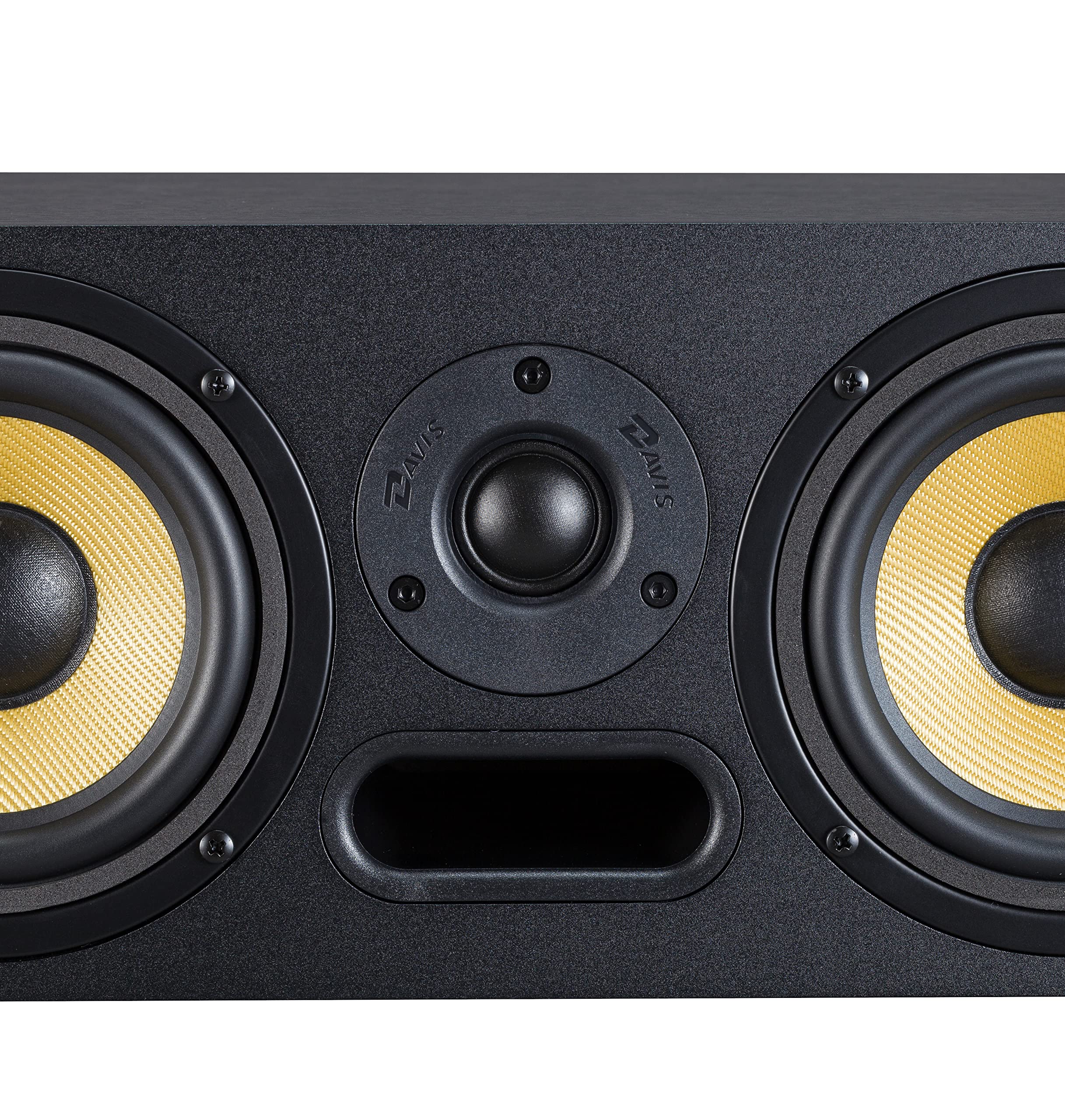 Davis Acoustics Ariane C Noir (Black) - Centrale 2 Voies/3 Haut-parleurs