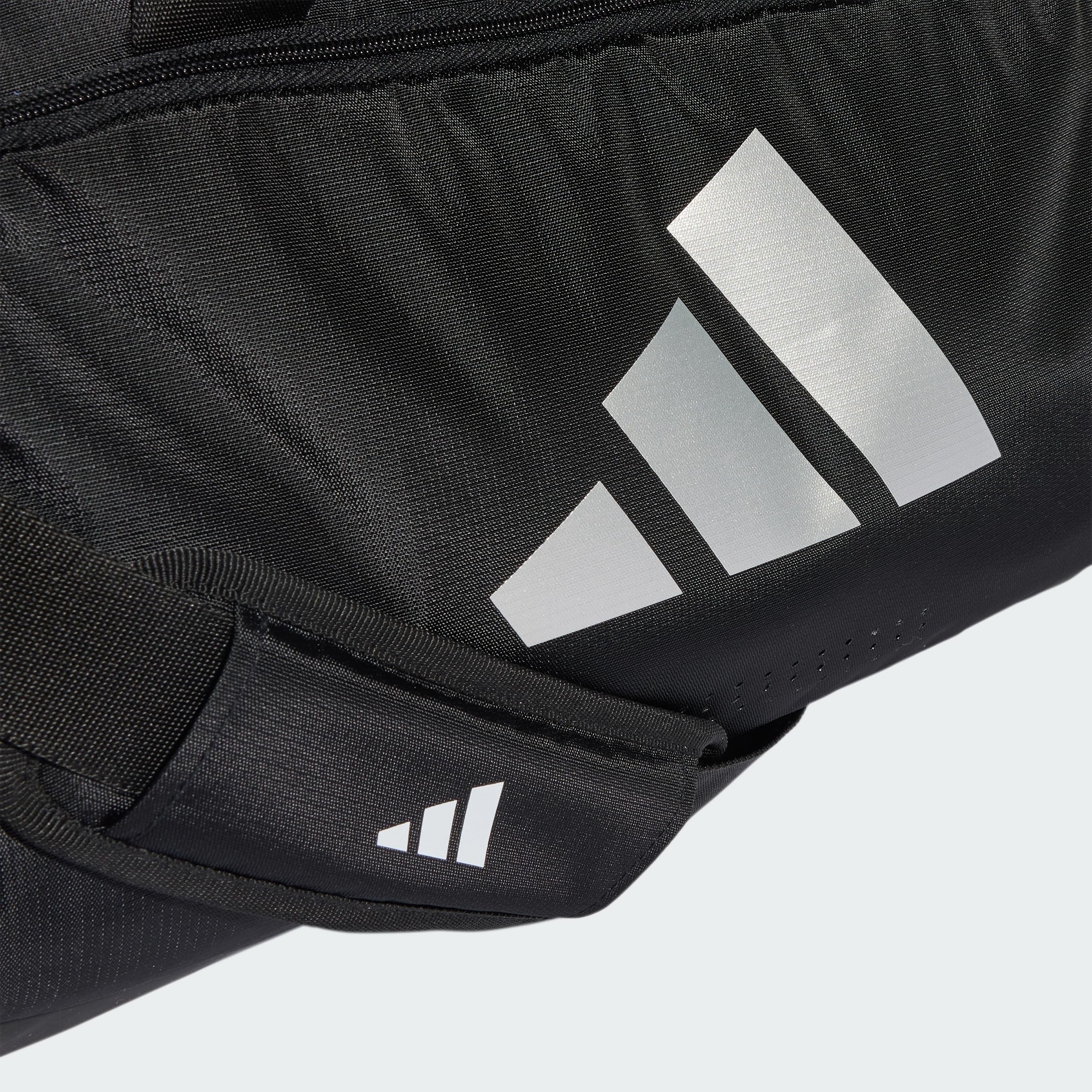 adidas Donna Adidas Woman Defender Duffle Small Duffel Bag, black/silver met., One size