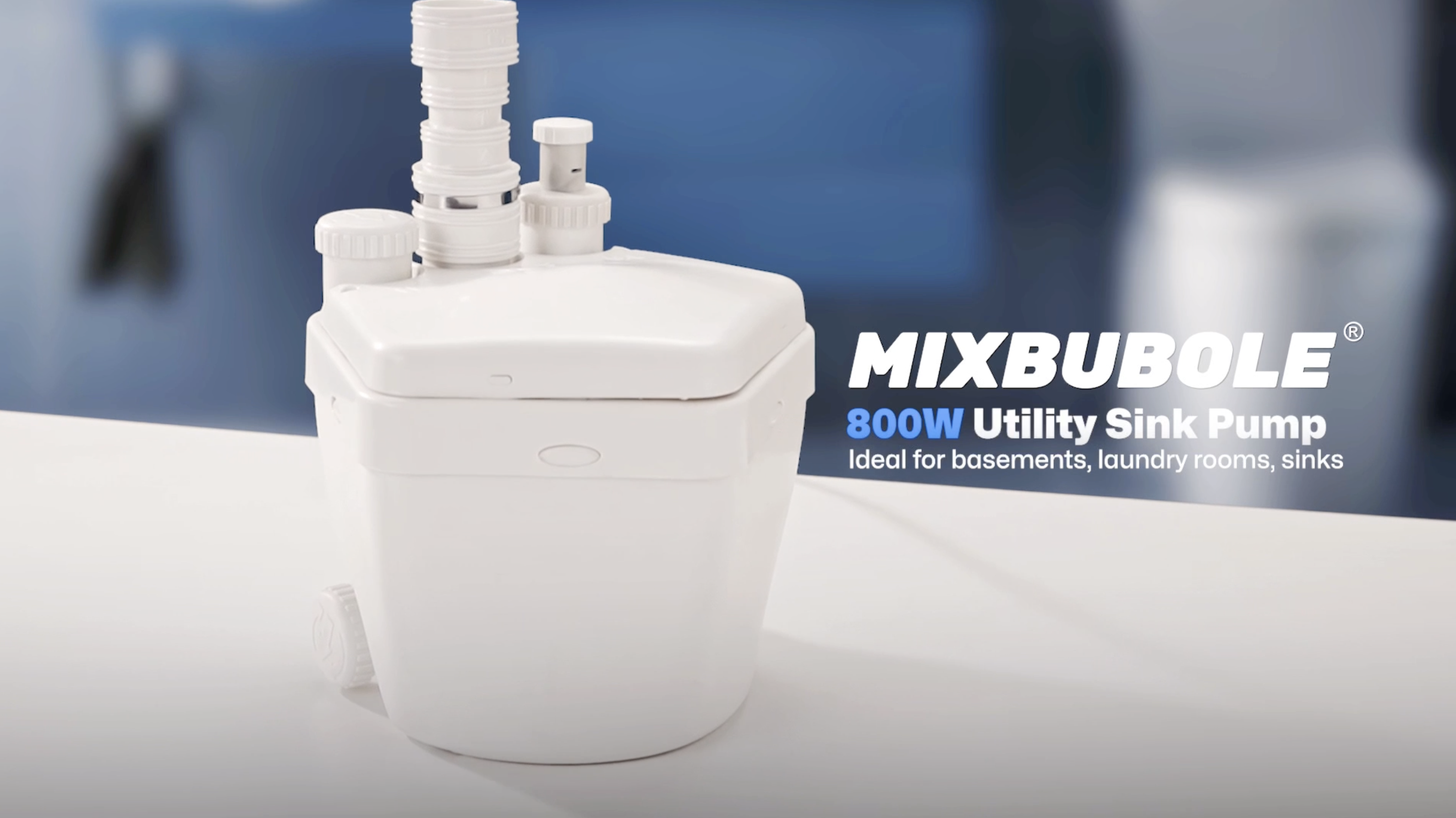 Bubu① J726 Stainless Steel Floor Mop Sink,22x19x12in,304Stainless Steel,with