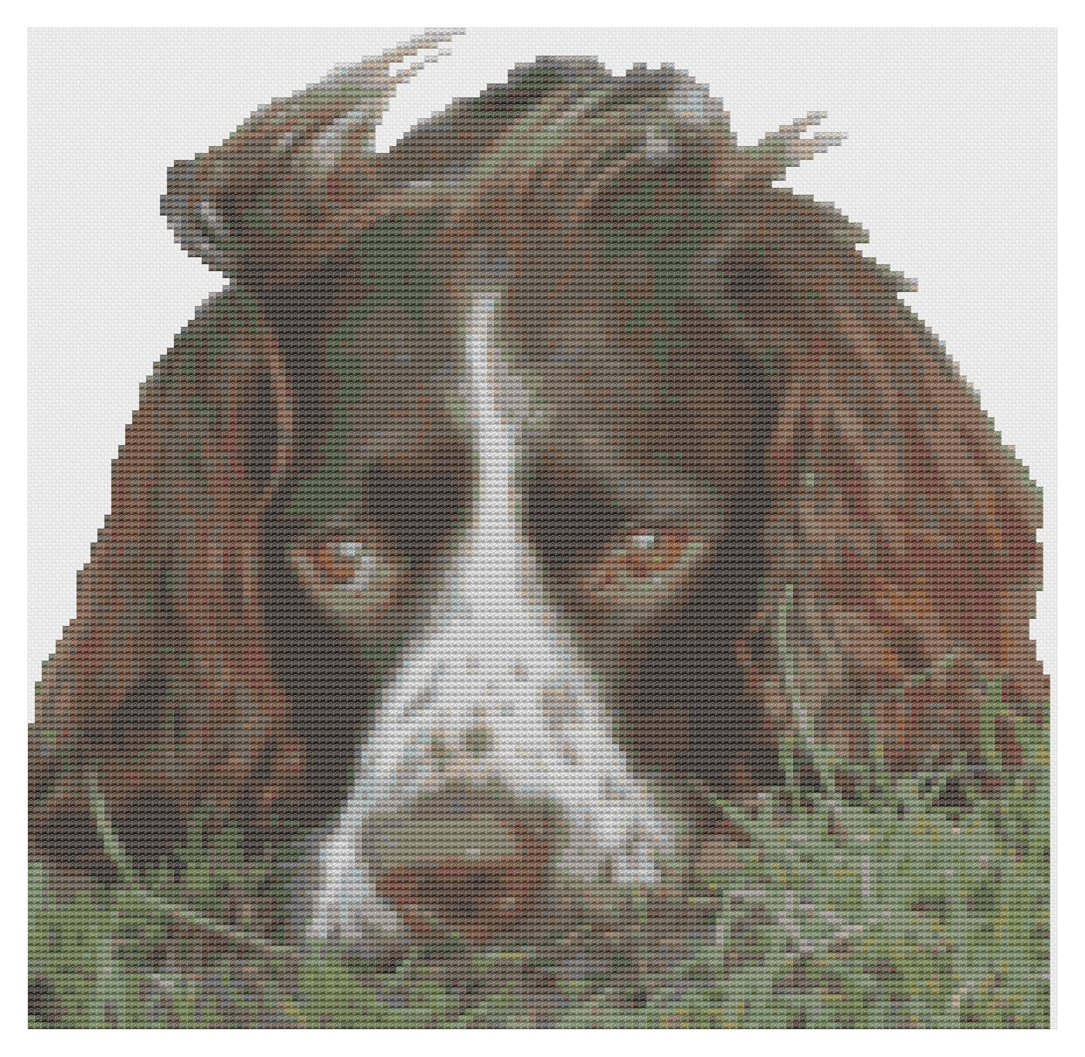 Springer Spaniel Cross Stitch Pattern Only