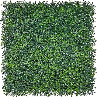 Artificial Grass Wall Backdrop Panels: 10 by 10 in (24 Pcs) UV-Anti Gree...