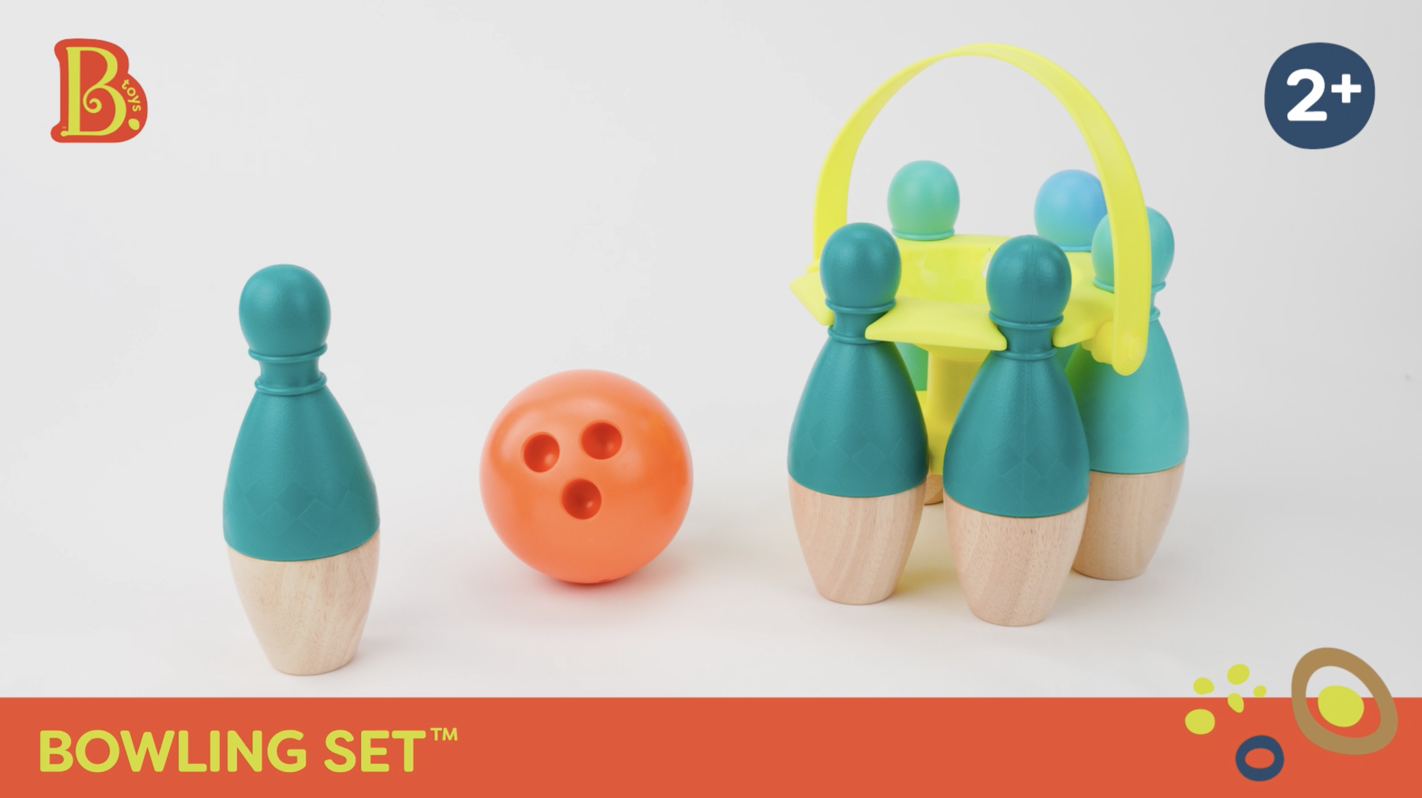 Mini Ensemble de Quilles en Bois Jeu pour Enfants Éducatif en Bois Massif Parent-Enfant Activité Interactive Développement des Habiletés 3 Ans et Plus
