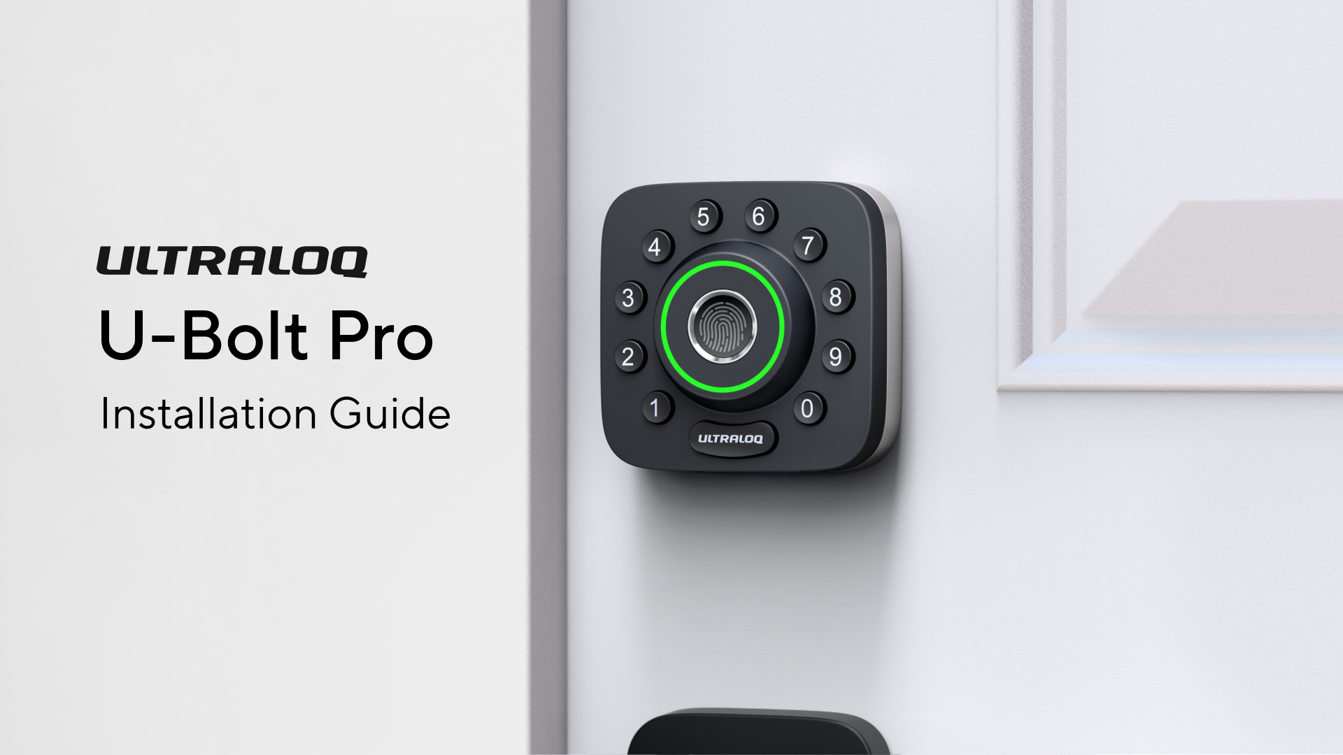 Amazon.com: ULTRALOQ U-Bolt Pro Smart Lock with Door Sensor, 7-in