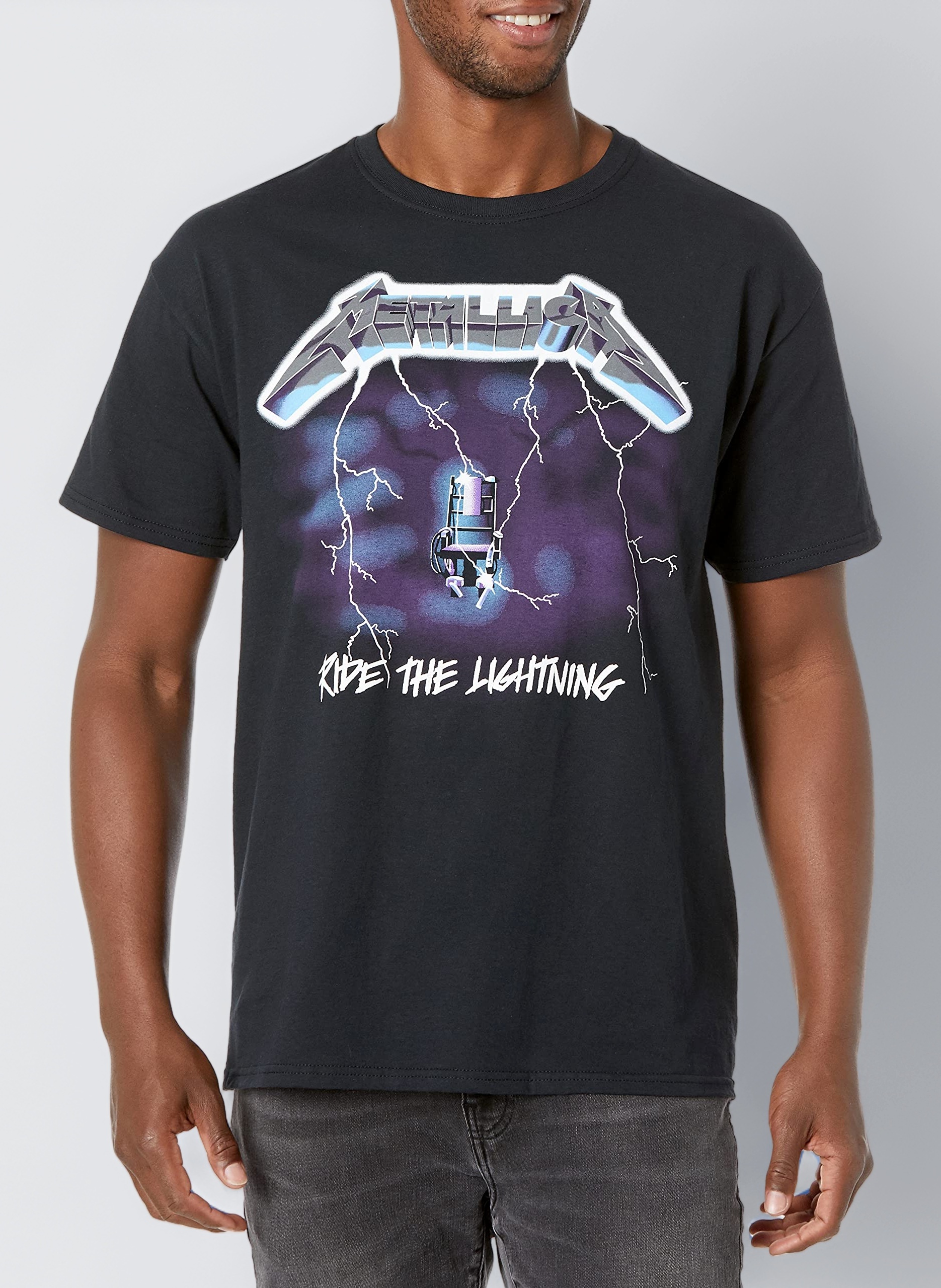 Metallica Unisex Ride The Lightning T-Shirt T-Shirt