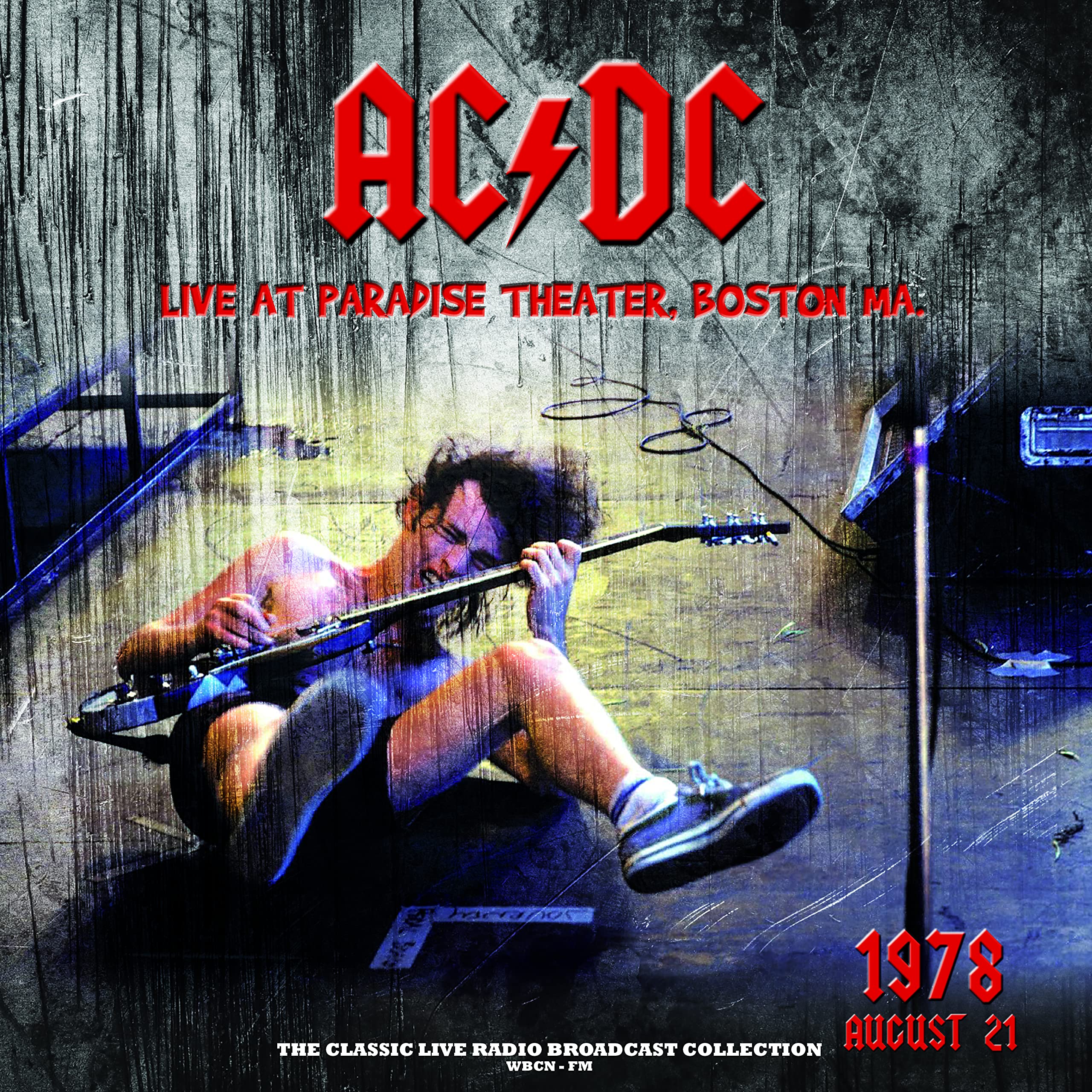 AC/DC LP VINYL Live At Paradise Theater Boston MA 1978 180g CLEAR VINYL Ltd Edn.