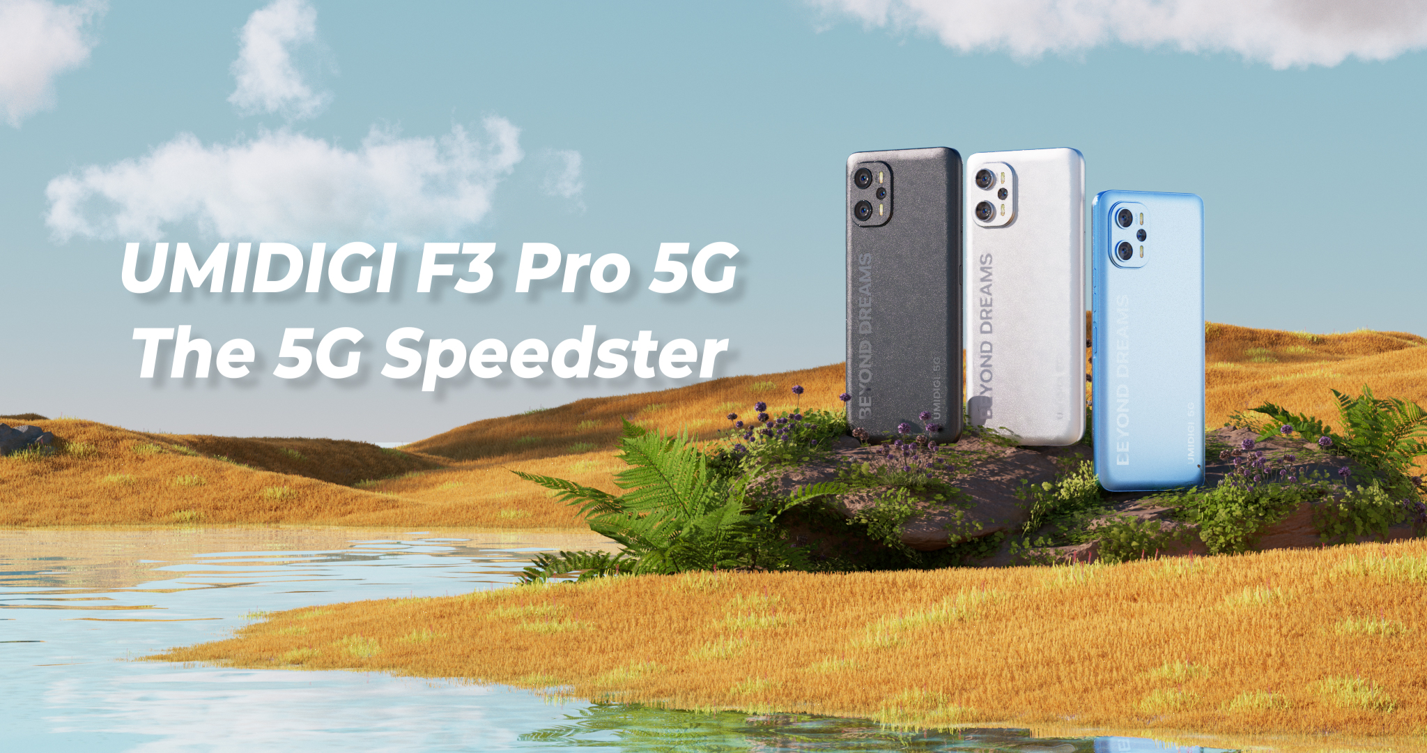 UMIDIGI F3 Pro 5G Mobile Phone NFC Smartphone, 8GB+256GB, 6.6