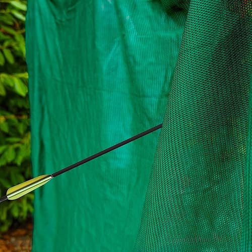 Redes para malla de protección de tiro con arco de calidad premium, verde o blanco Net World Sports