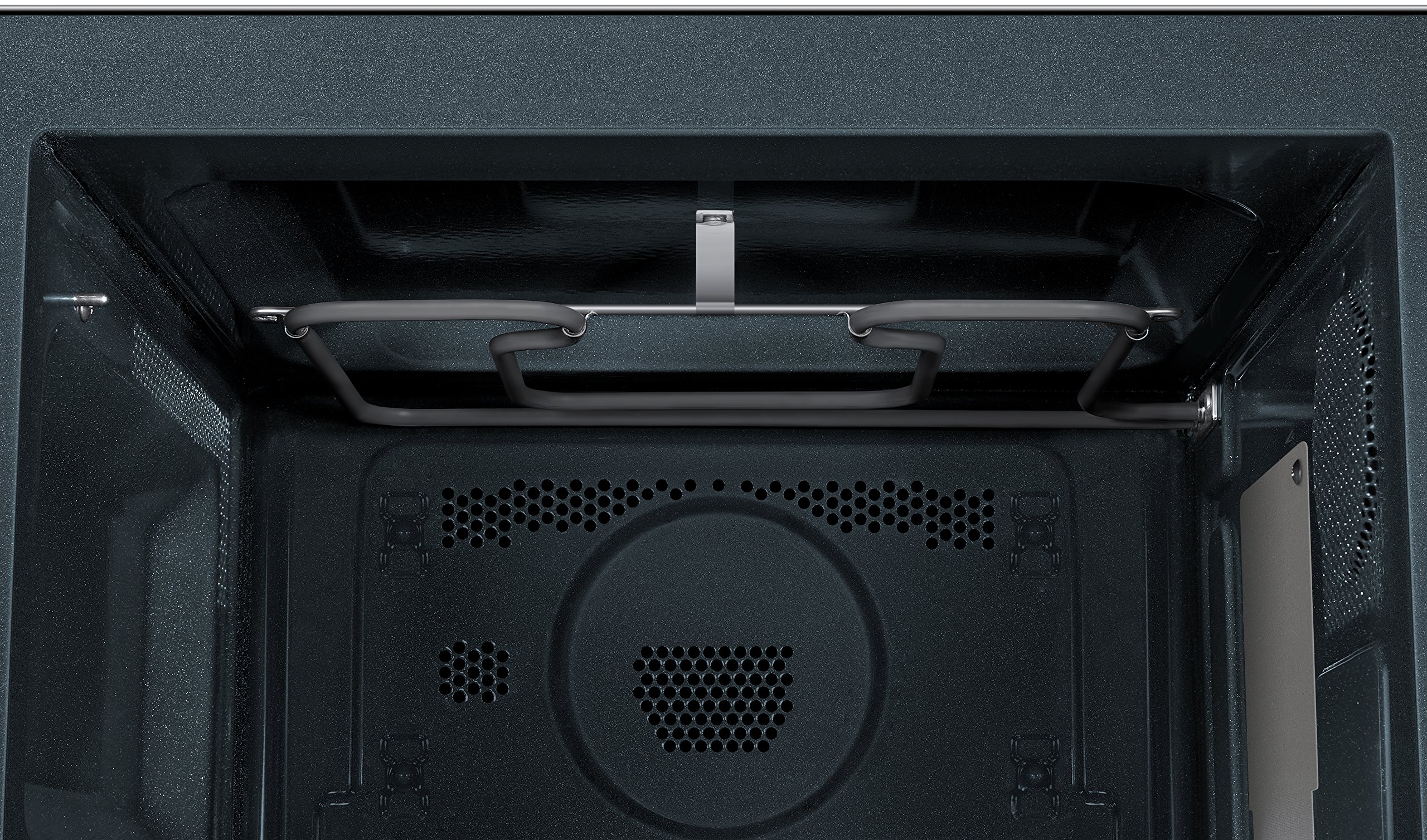 Samsung MC32J7055CT/EG Kombi-Mikrowelle mit Grill und Heißluft, 900 W, 32 ℓ Garraum (Extra Groß), 52,3 cm Breite, Slim-Fry, Hefeteig-/Joghurt-Programm, Silber