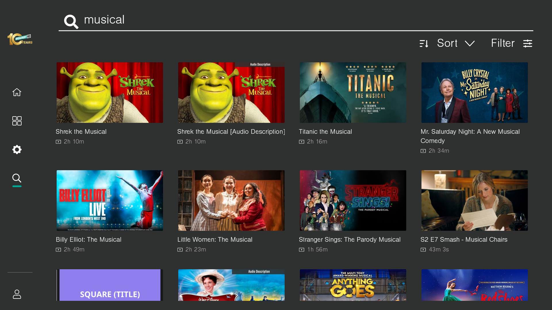 BroadwayHD App on the Amazon Appstore