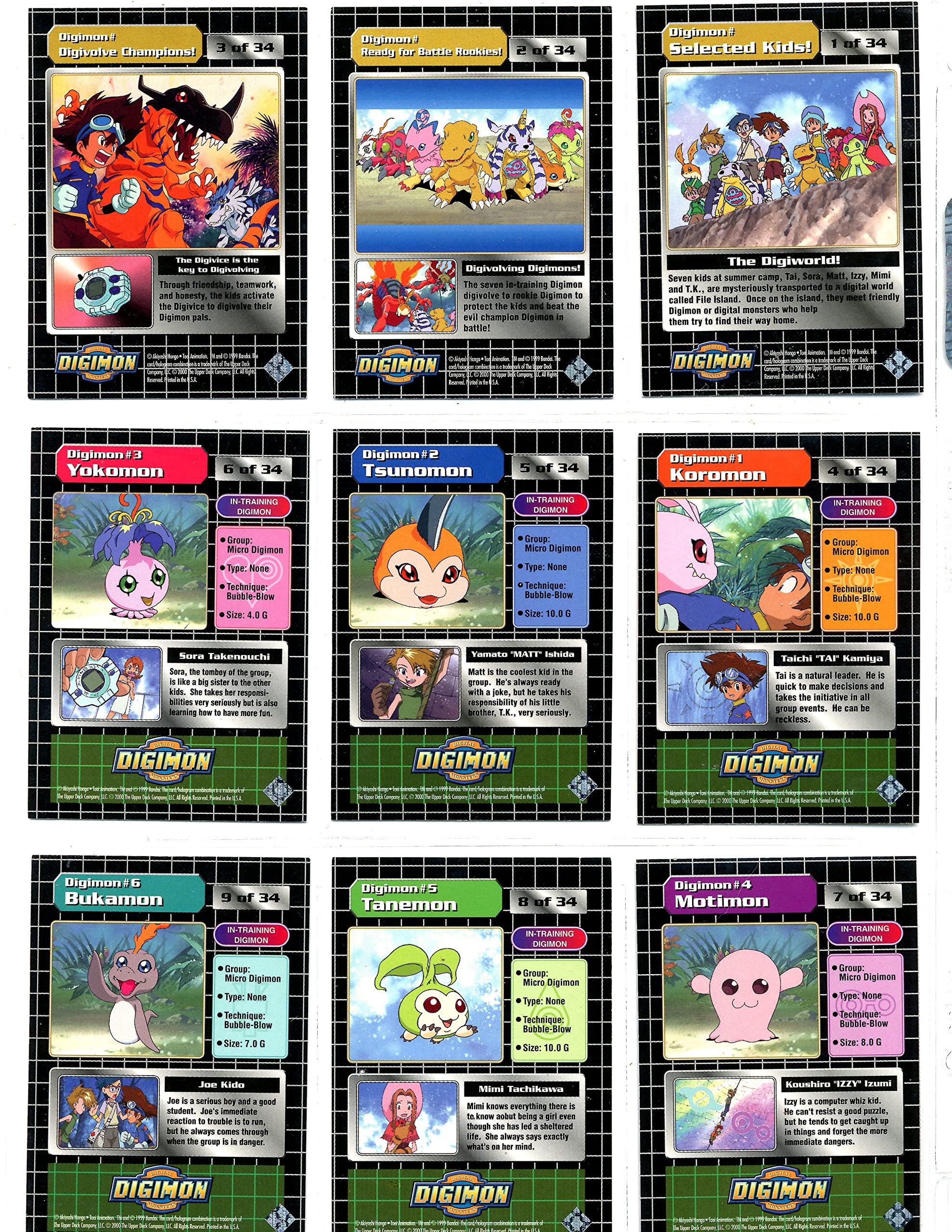 Amazon.com: Upper Deck Digimon Series 1 Juego de base para tarjetas  coleccionables : Juguetes y Juegos