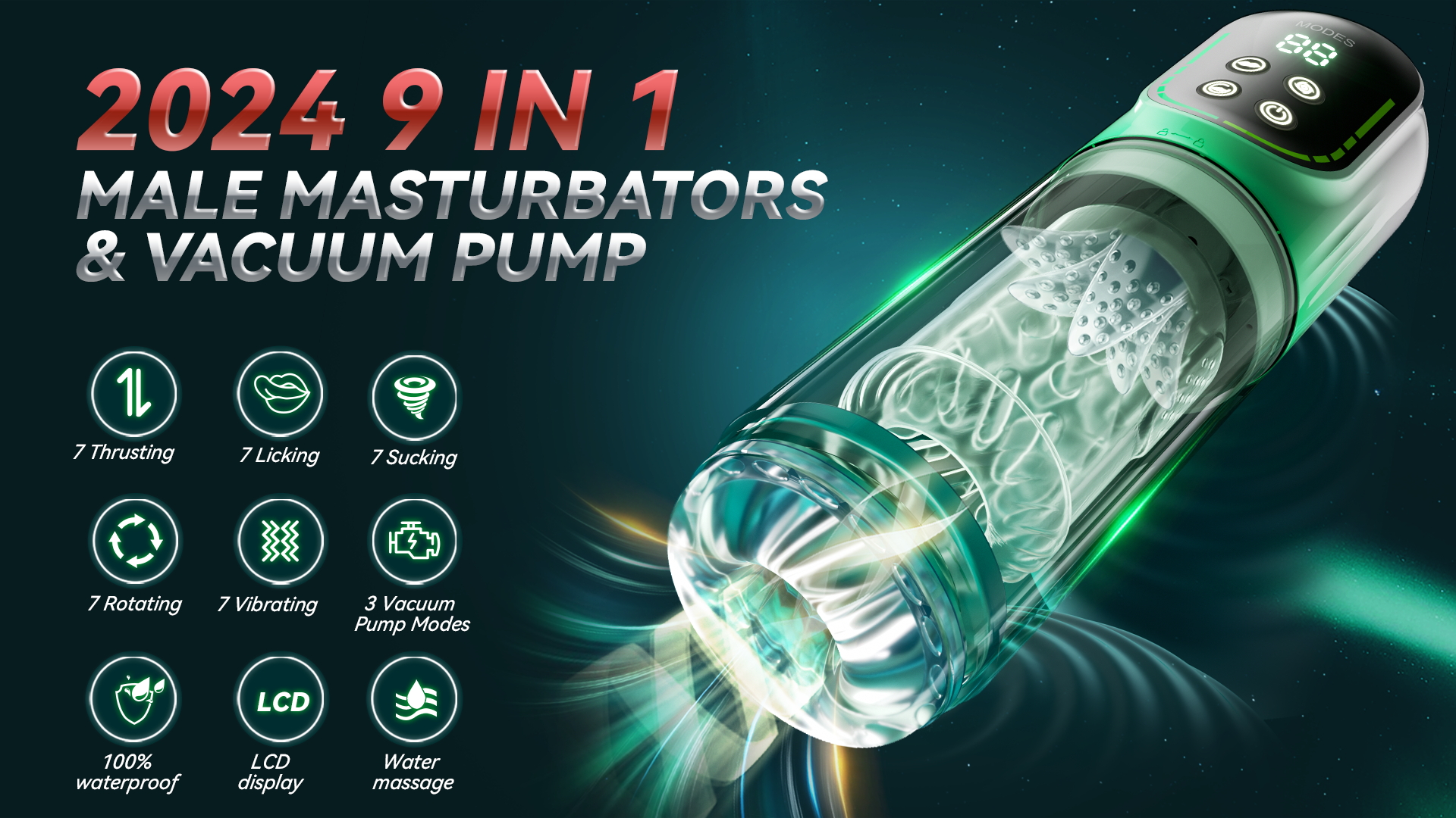 Amazon.com: jodiyece Male Masturbator Penis Pump - Male Sex Toys for Men  Sex Toy Pocket Pussies 7 Thrusting Rotating Vibrating Sucking Licking  Stroker Adult Toys Vacuum Pumps & Enlargers LCD APP S&M