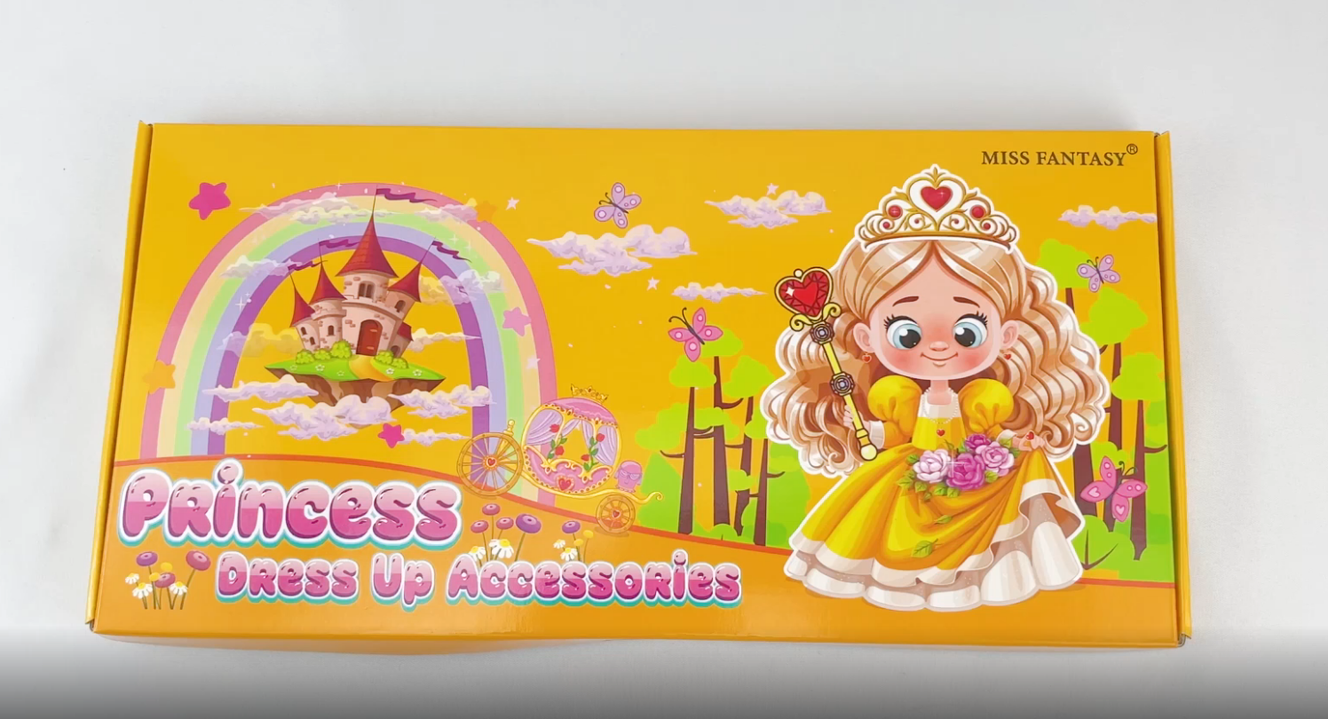 Amazon.com: Princess Dress Up Accessories,Cosplay Accessories for Kids  Girls, Princess Dressed up Crown,Wand,Gloves,Necklace,Earrings,Bracelet  Gift Sets for Little Girls Halloween Party Cosplay Set Yellow : Clothing,  Shoes & Jewelry