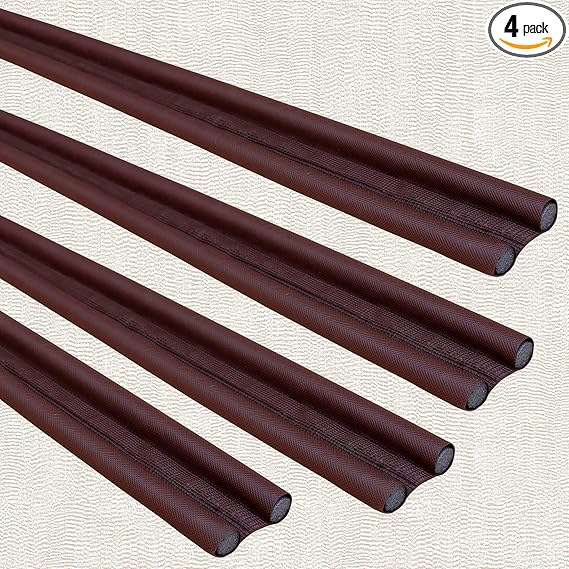 STONE Door Bottom Draft Gap Sealer Strip Stopper Guard for Home to Prevent Insects/Outside Dust/Indoor Cool & Heat Isolation/Weather & Sound Proof/Fully Flexible Floor Mounted(Size-39 inch) (4 Pcs)