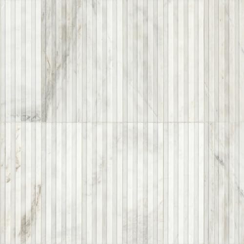 MSI Arabescato Venato 4x12 Slat Honed Marble Tile for...