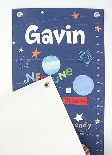 Tabla de crecimiento personalizada para niños, espacio exterior - I See Me!