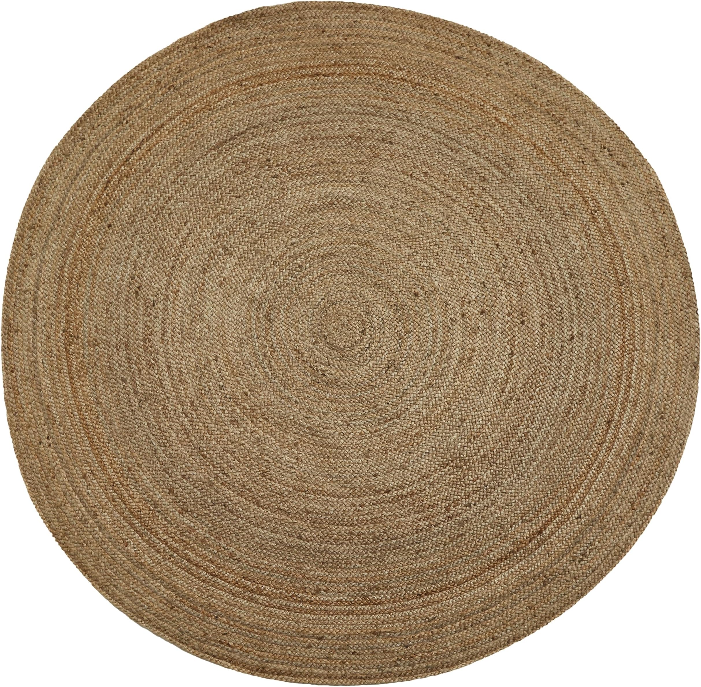 Natural Round Jute Rug (150x150cm)