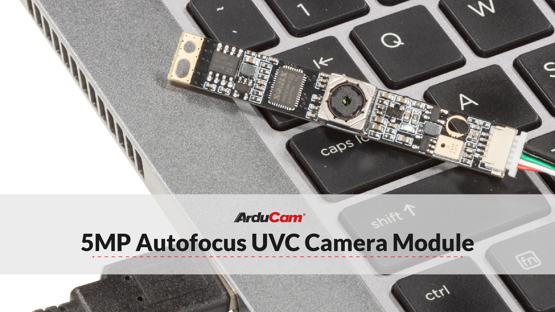 Modulo Fotocamera Mini UVC - 5MP, Autofocus, Per ATM, Chioschi, Windows/Android