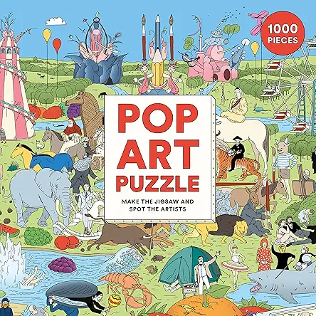 Laurence King Pop Art Puzzle 1000 Piece Puzzle
