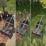 Gardena Leaf and Lawn Collector for Lawns and Patios Garden Helpers: Suitable for both lawns and patios, Easy change of brushes, Effective grass collection, Ergonomically designed (3566-20) - 6