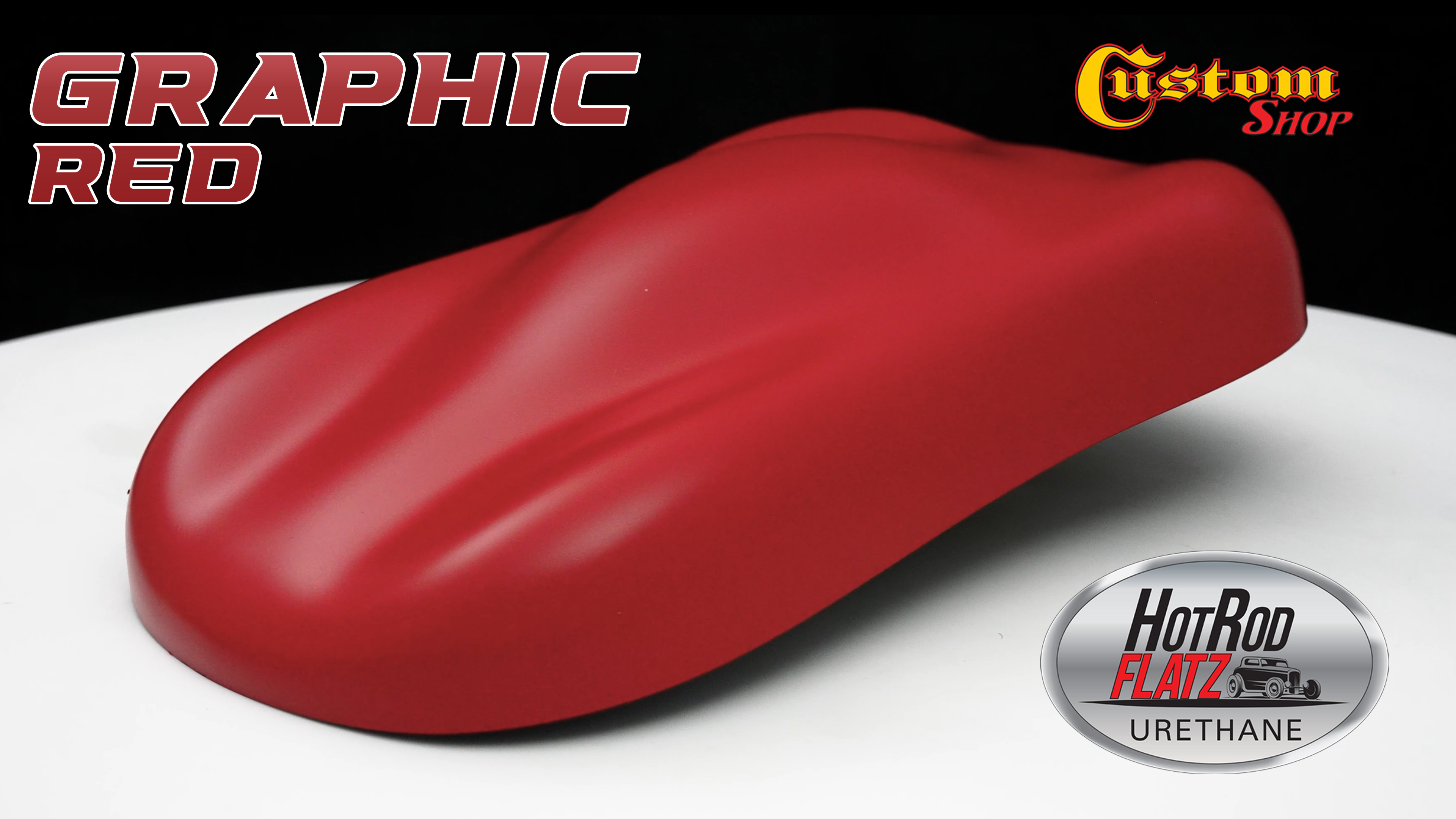 Amazon.com: Custom Shop - Graphic Red - Hot Rod Flatz Flat Matte