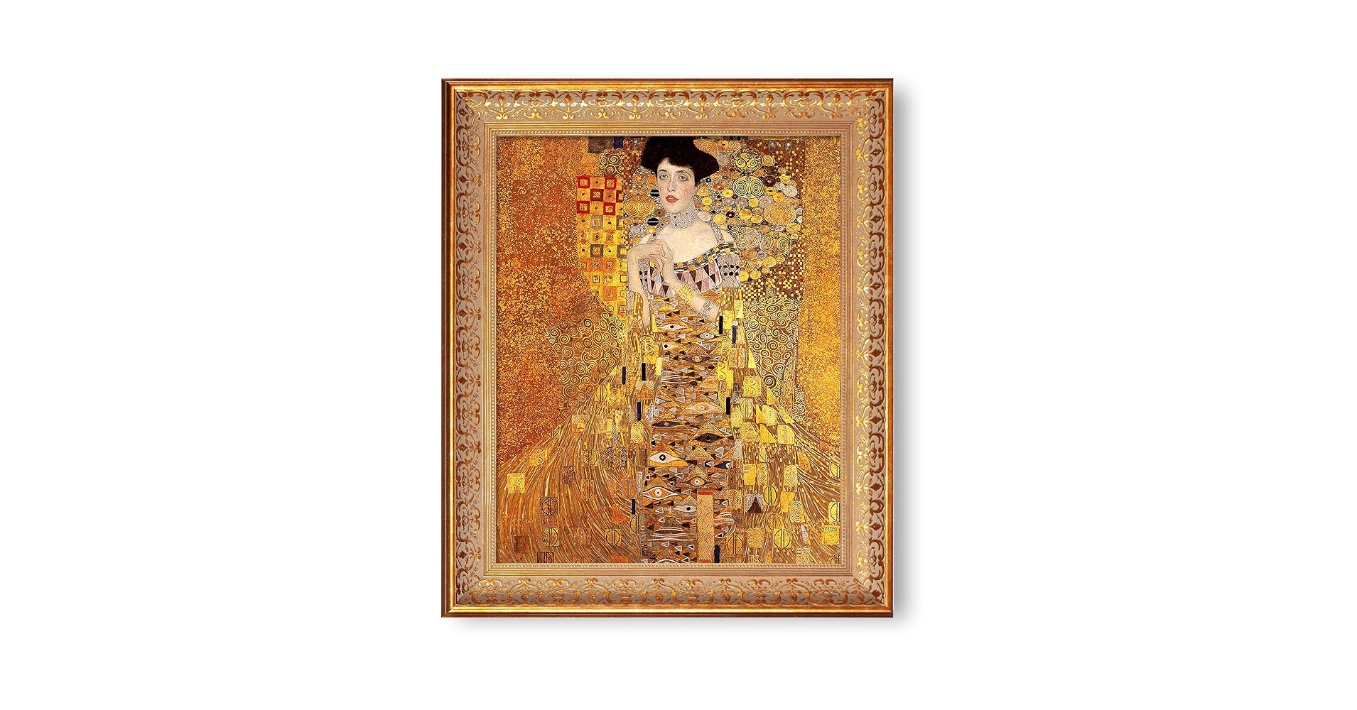 Amazon.com: The Lady in Gold by Gustav Klimt.Framed Size