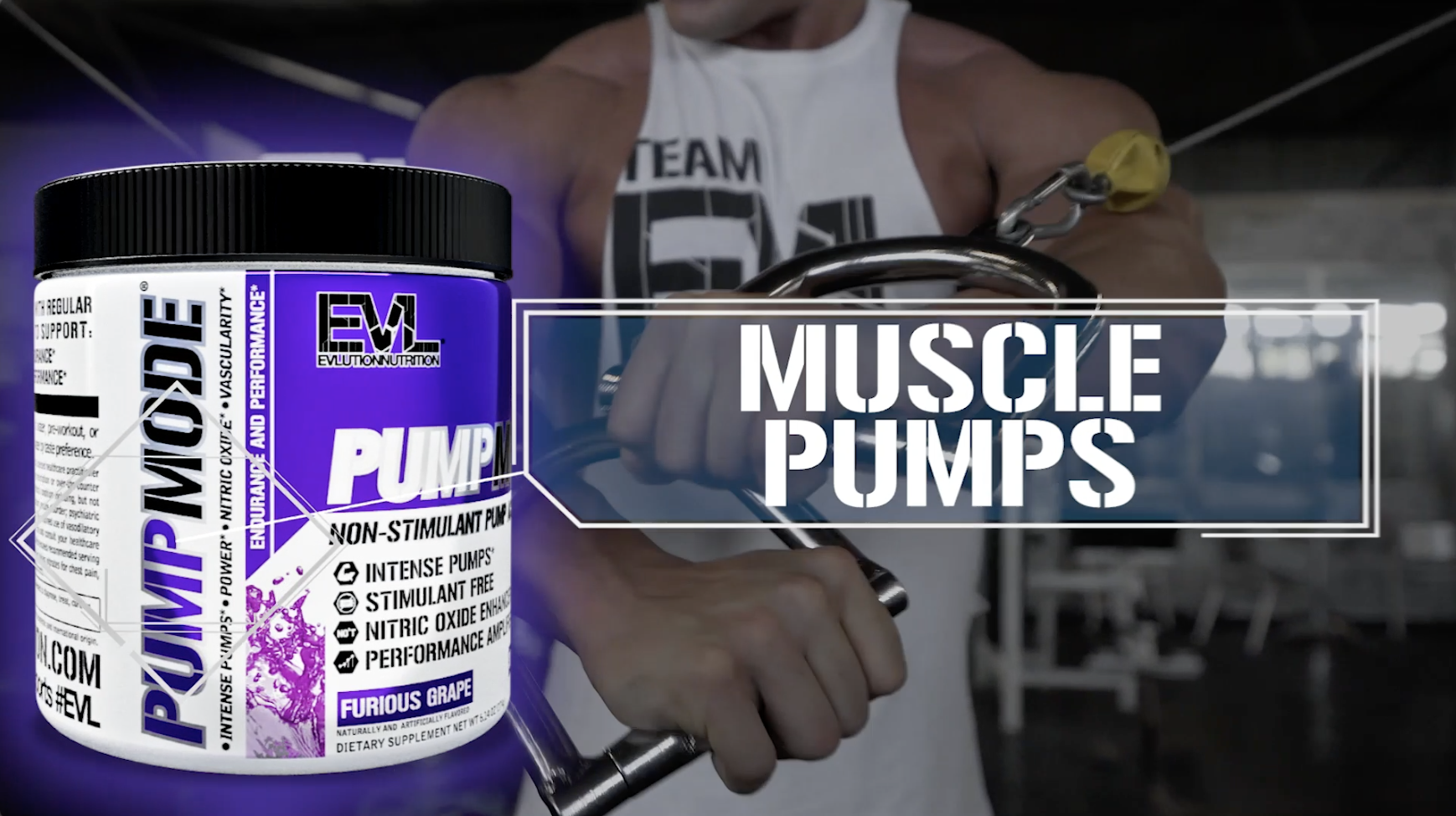 Evlution Pumpmode Nitric Oxide Pills for Men Nutrition Nitric Oxide