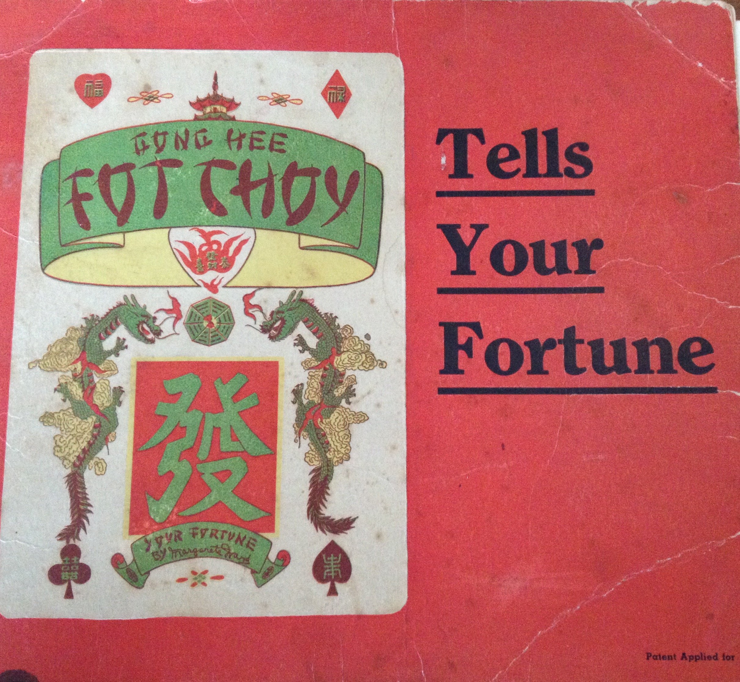 Vintage Rare 1948 Gong Hee Fot Choy Greeting Of, 50 OFF, 53 OFF