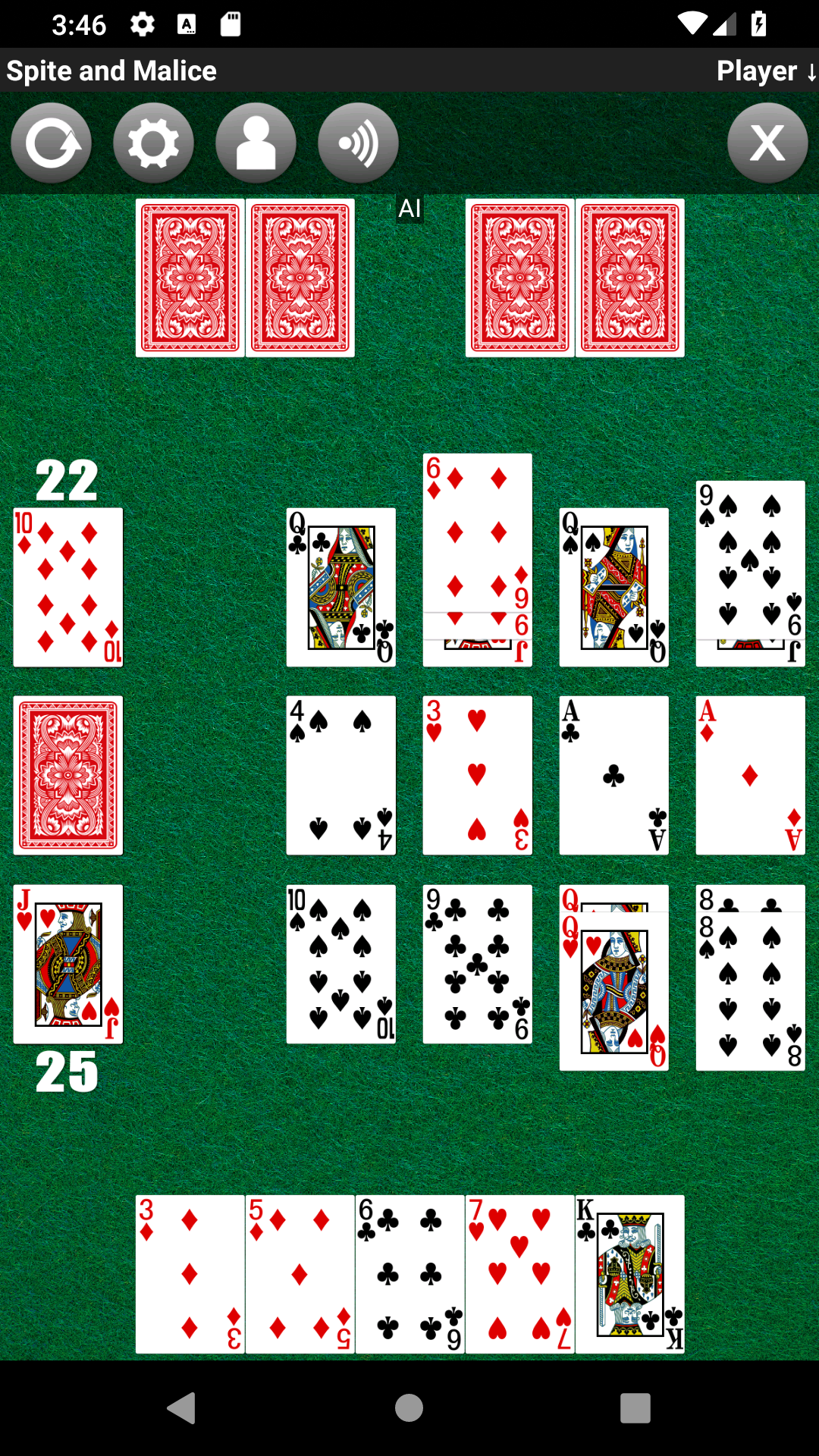 Spite and Malice App on Amazon Appstore