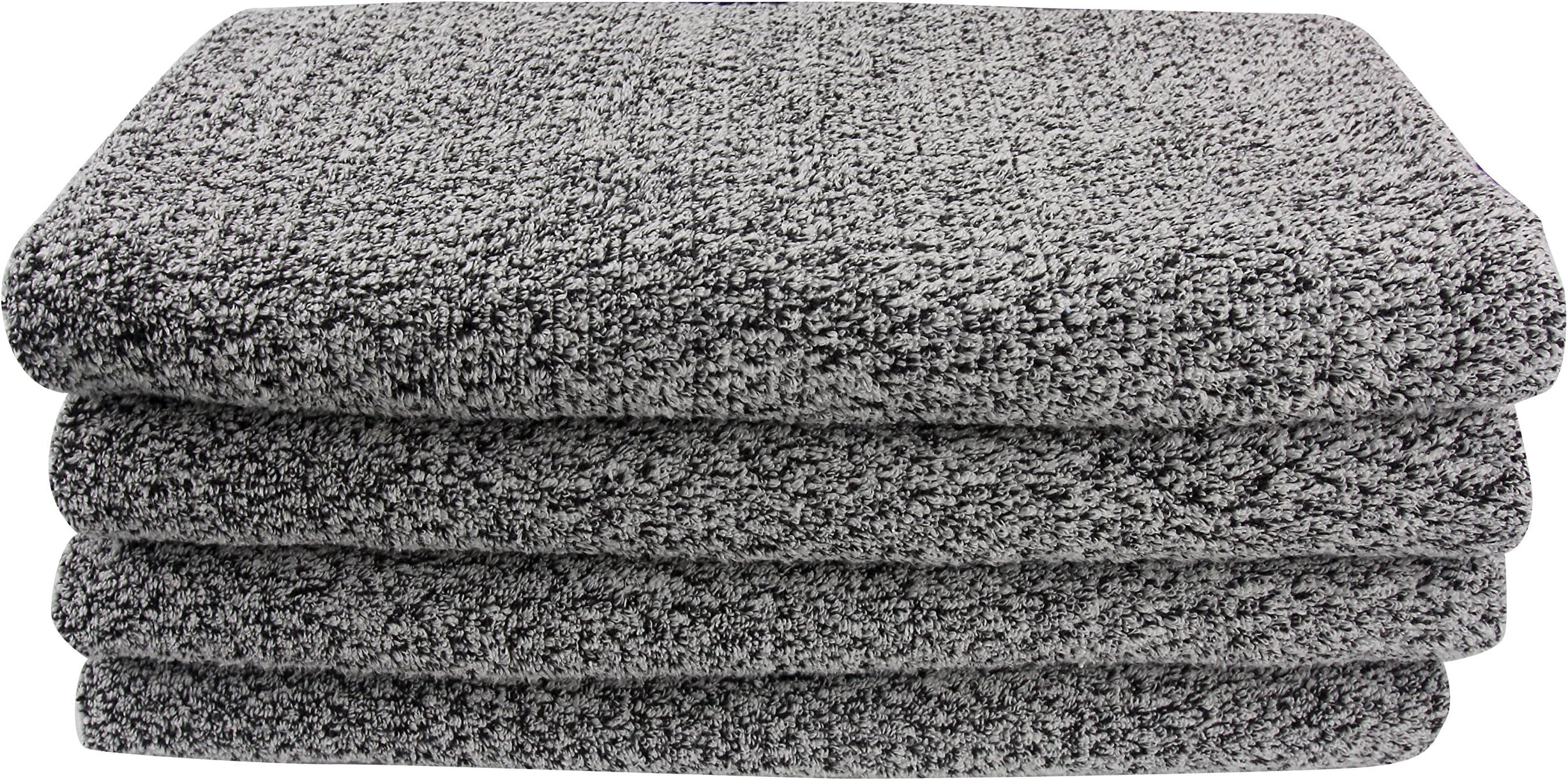 Diamond Jacquard Bath Sheet 2 Pack in Grey