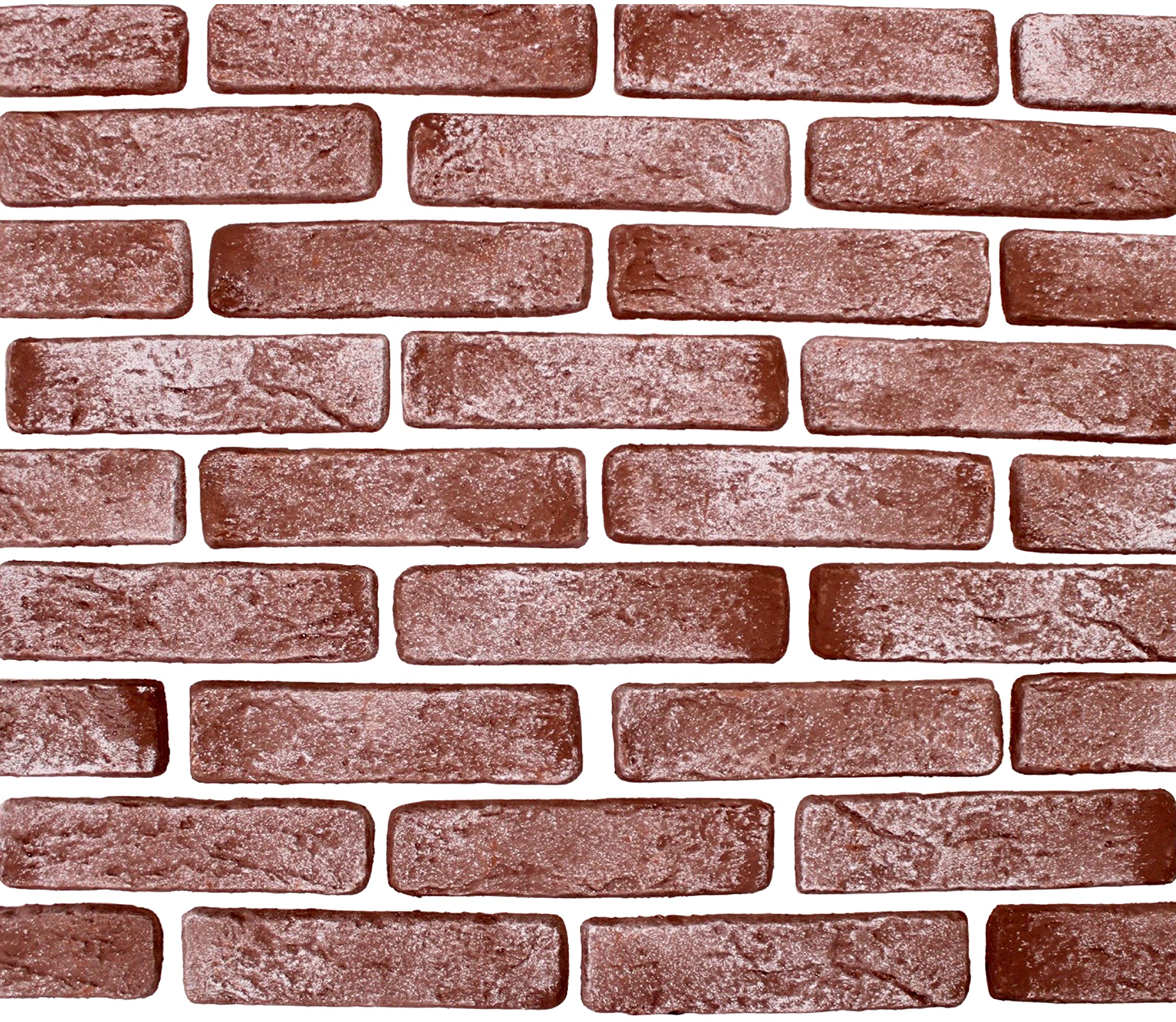 G JOY Sample Kit of Boston Thin Brick Veneers 3 Single Faux Bricks in