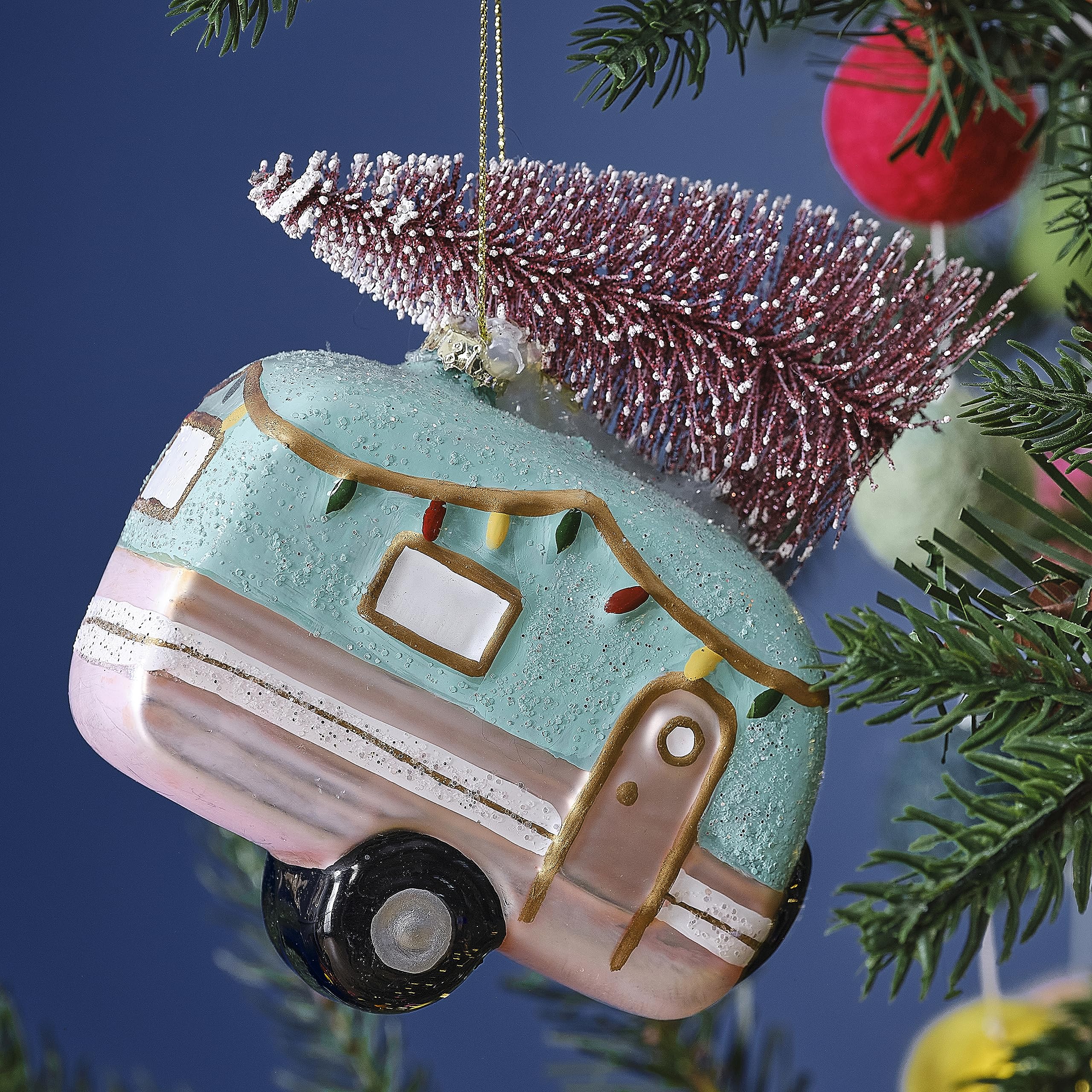 Ginger Ray Christmas Novelty Caravan Hanging Tree Decorative Accessory