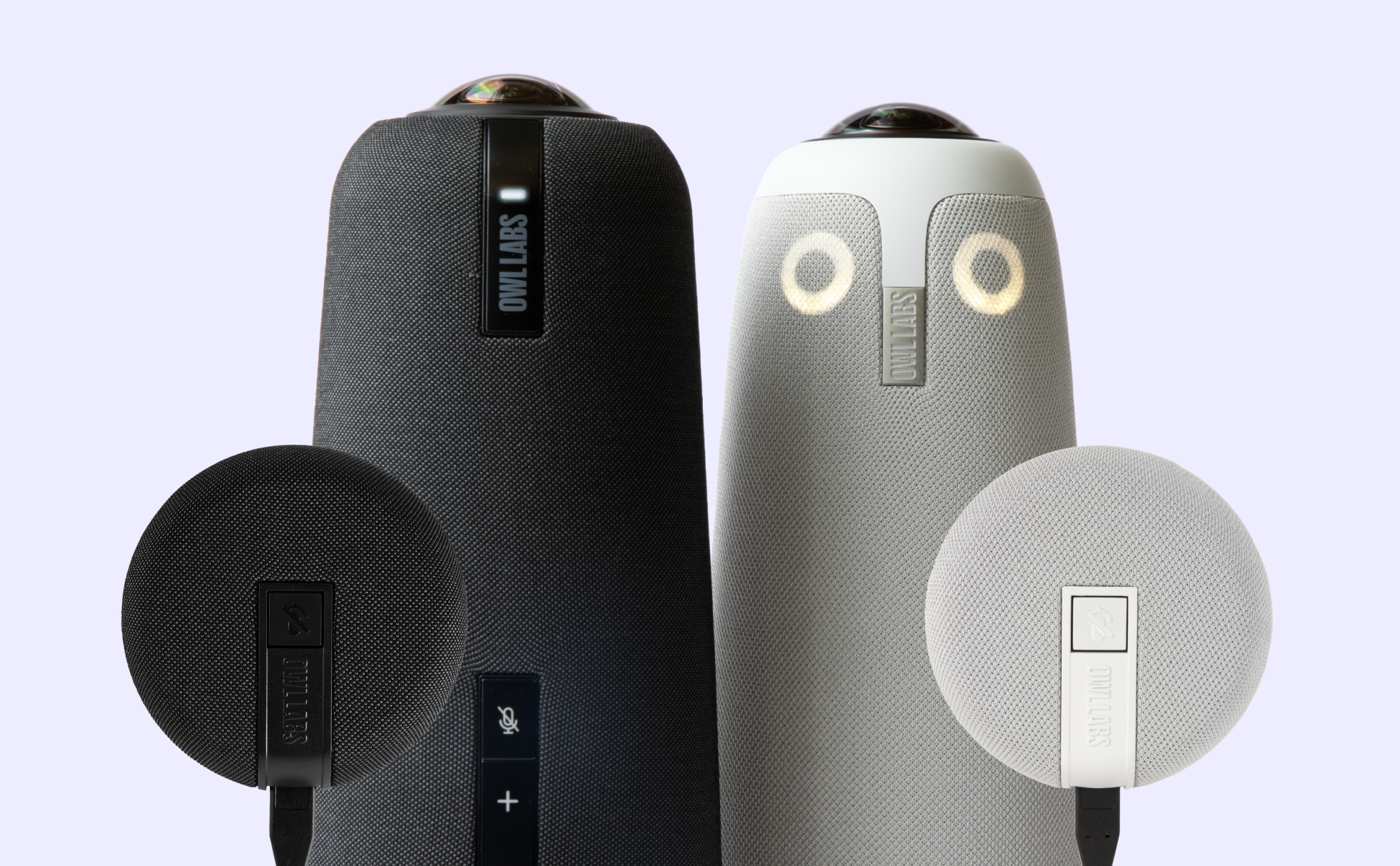 スピーカー・ウーファー Owl Labs Meeting Owl 3 Meeting Owl 3 - 360 Degree, 1080p HD Video Conference Camera