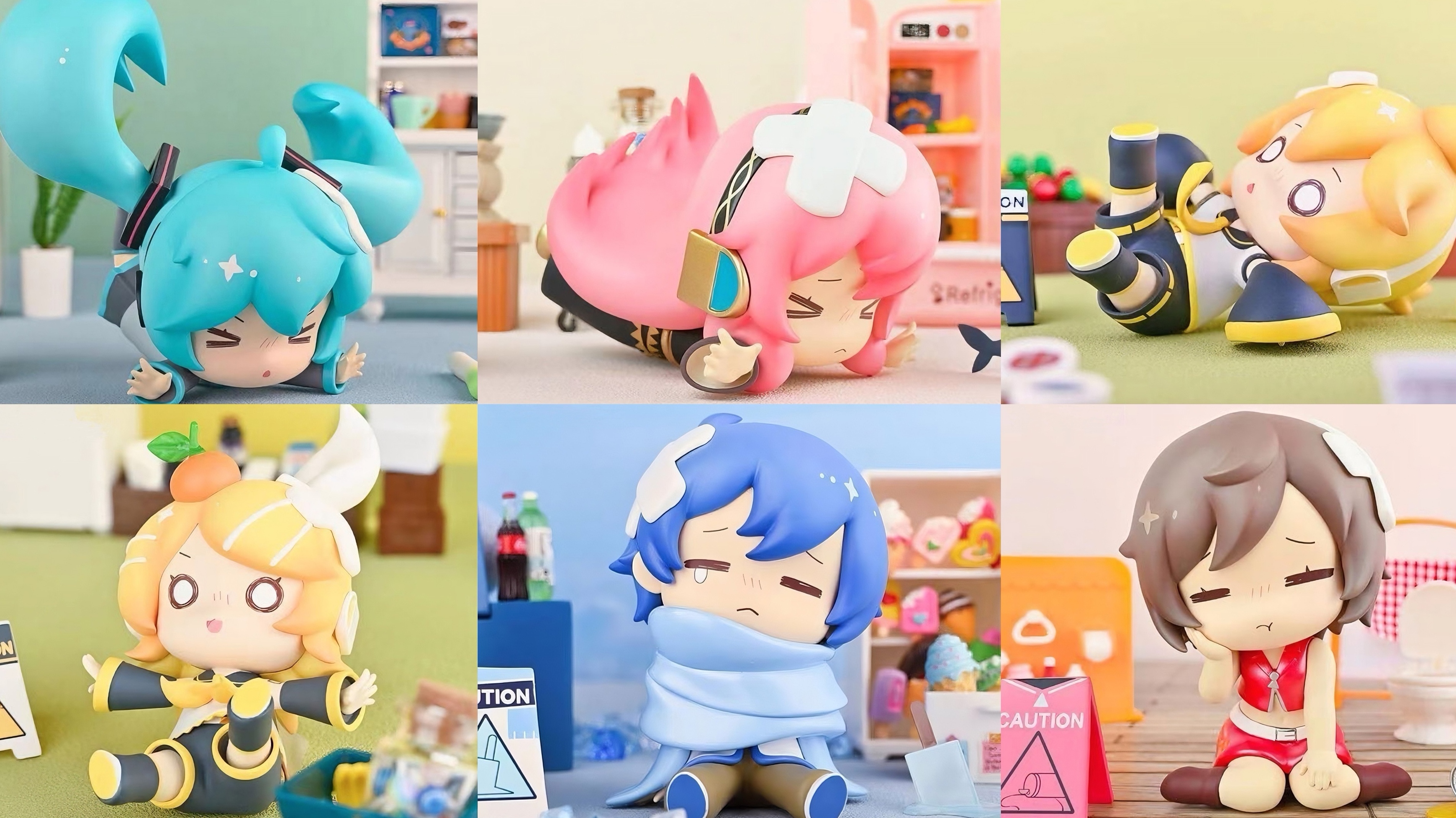 Amazon.co.jp: Briskyjp 落下の初音ミクシリーズ QQバージョン