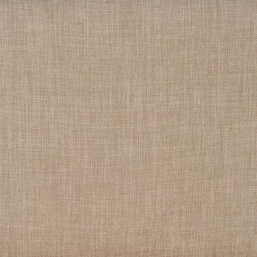 Miniatura 10 de Linon Memphis - Banco de madera de transición de 17 pulgadas con respaldo de caña tejida, asiento acolchado beige, requiere cierto montaje, en