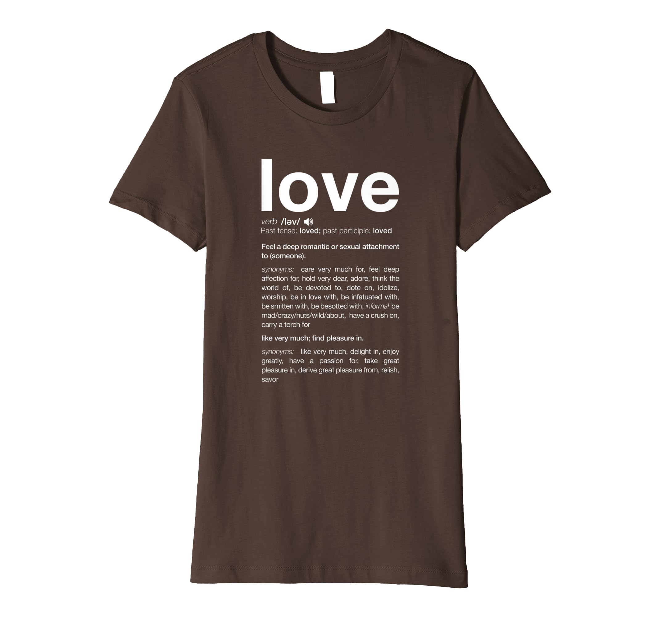 Amazon.com: T-shirt: Clothing of Love Definition