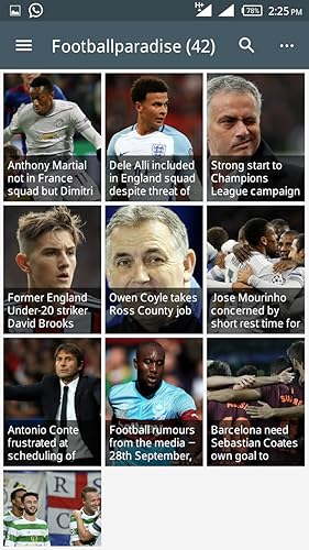 Soccer latest news