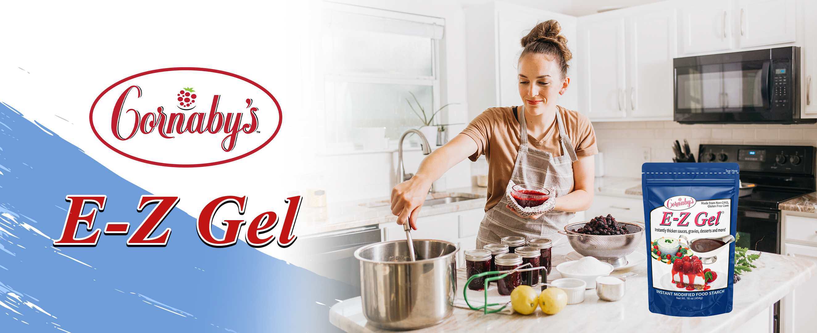 Amazon.com: Cornaby's E-Z Instant Food Thickener Gel Gluten Free
