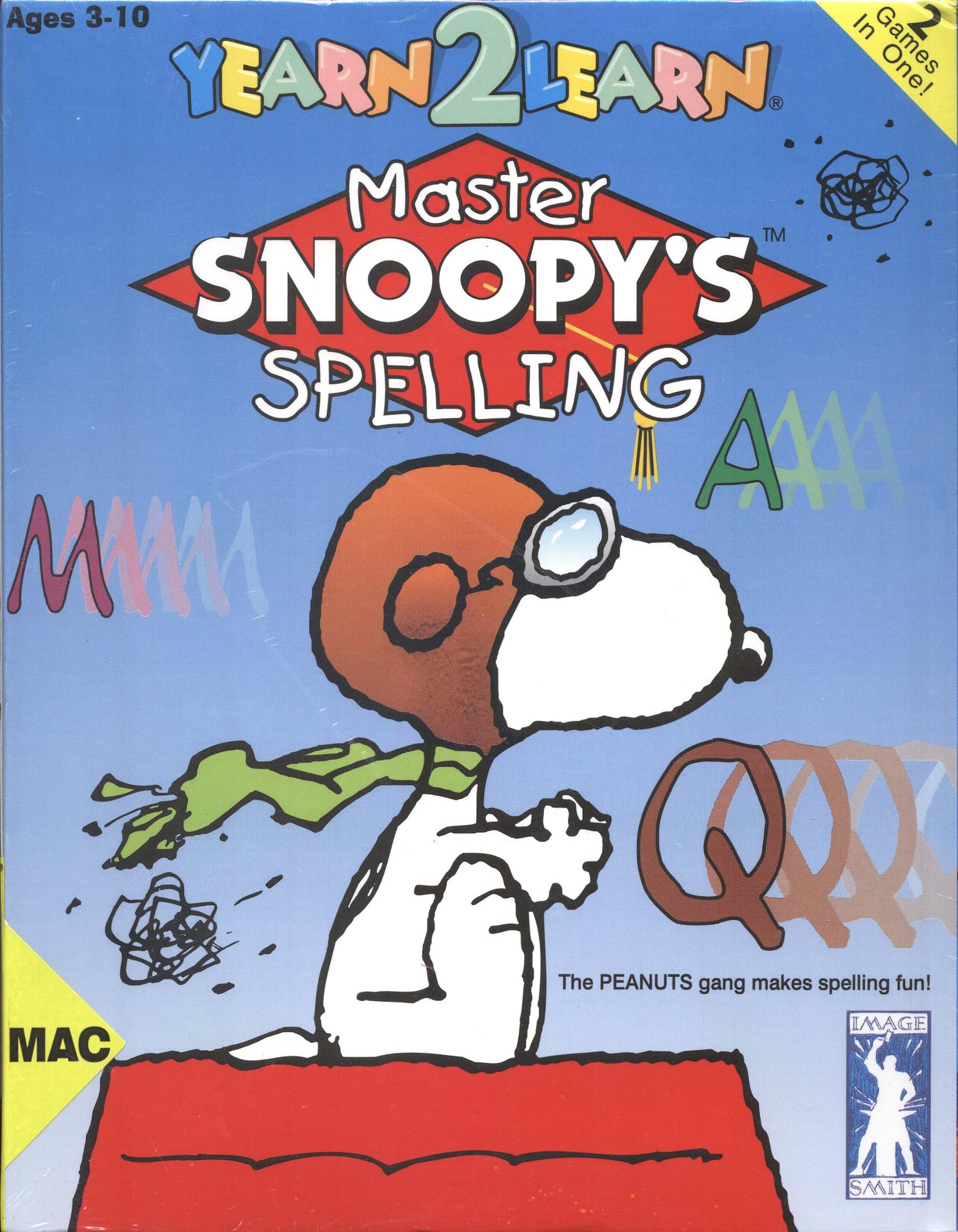 Yearn 2 Learn: Master Snoopy's Spelling